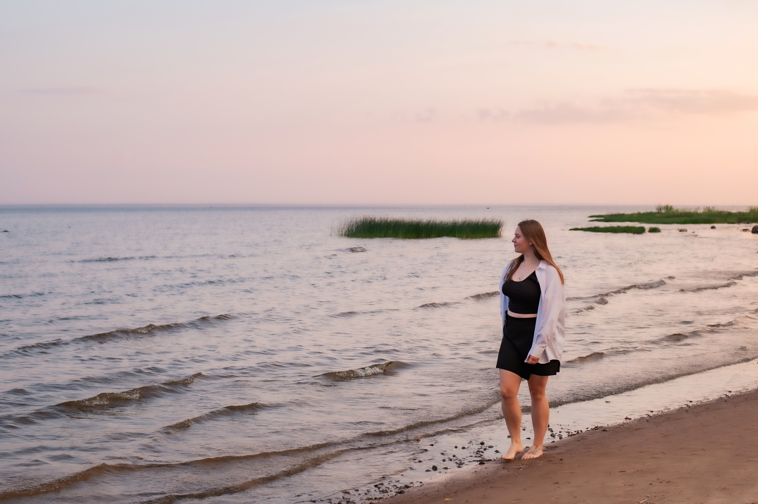 Закат на заливе. Свадебный и семейный фотограф в Санкт-Петербурге — Мария Черепанова