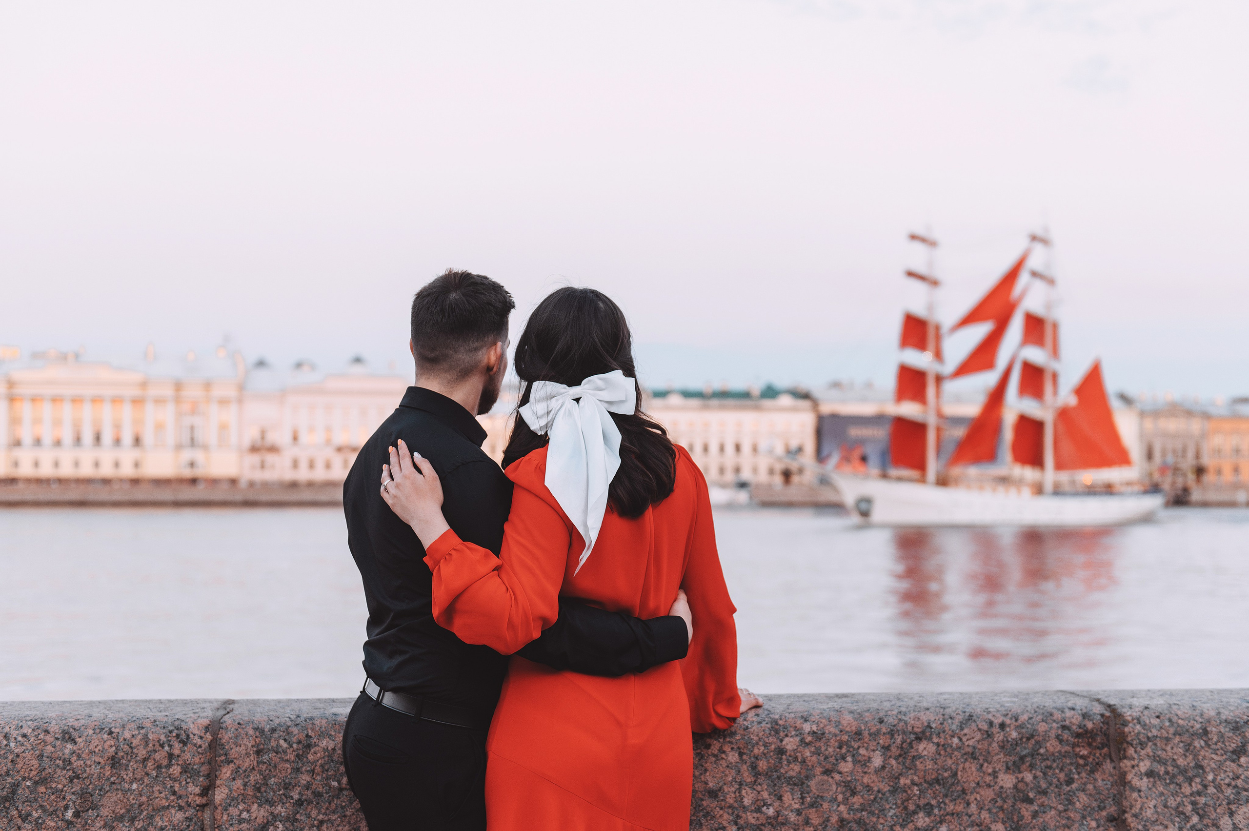 Алые паруса. Карина и Максим. Свадебный и семейный фотограф в Санкт-Петербурге — Мария Черепанова