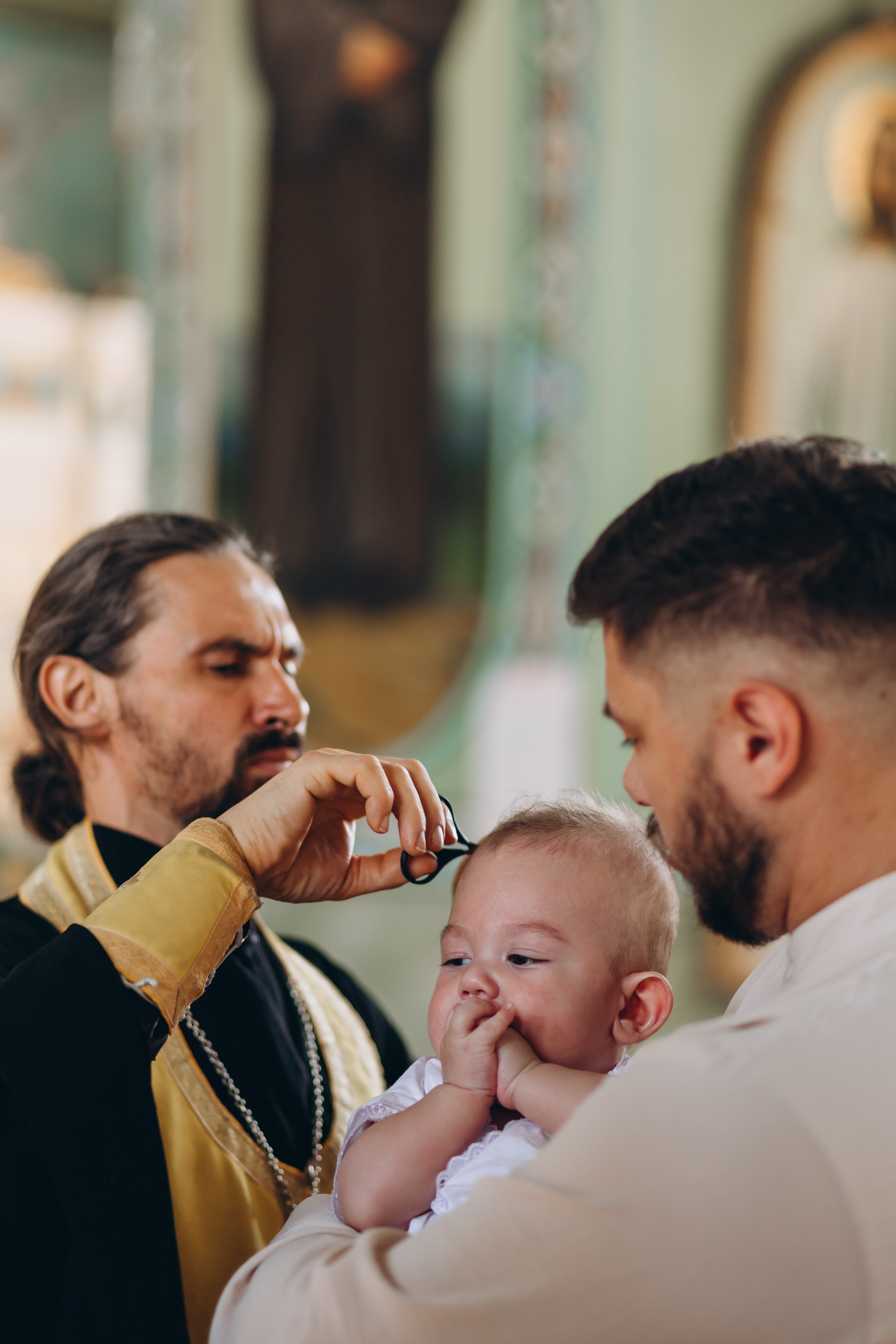Крещение Родиона. Семейный фотограф в Волгодонске Краченцева Анна