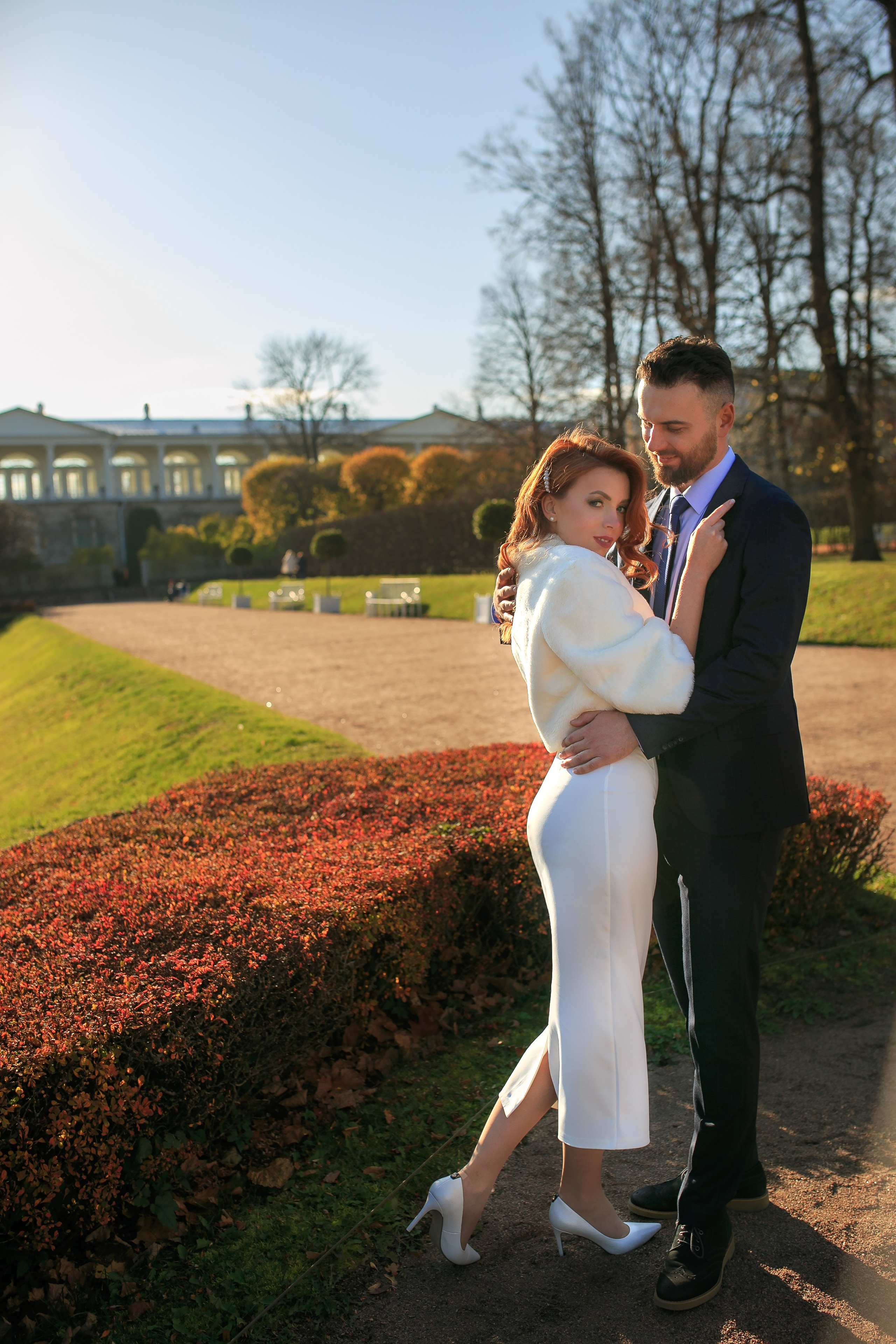 Свадебная сьемка в Пушкине. Свадебный и Репортажный фотограф в Санкт-Петербурге