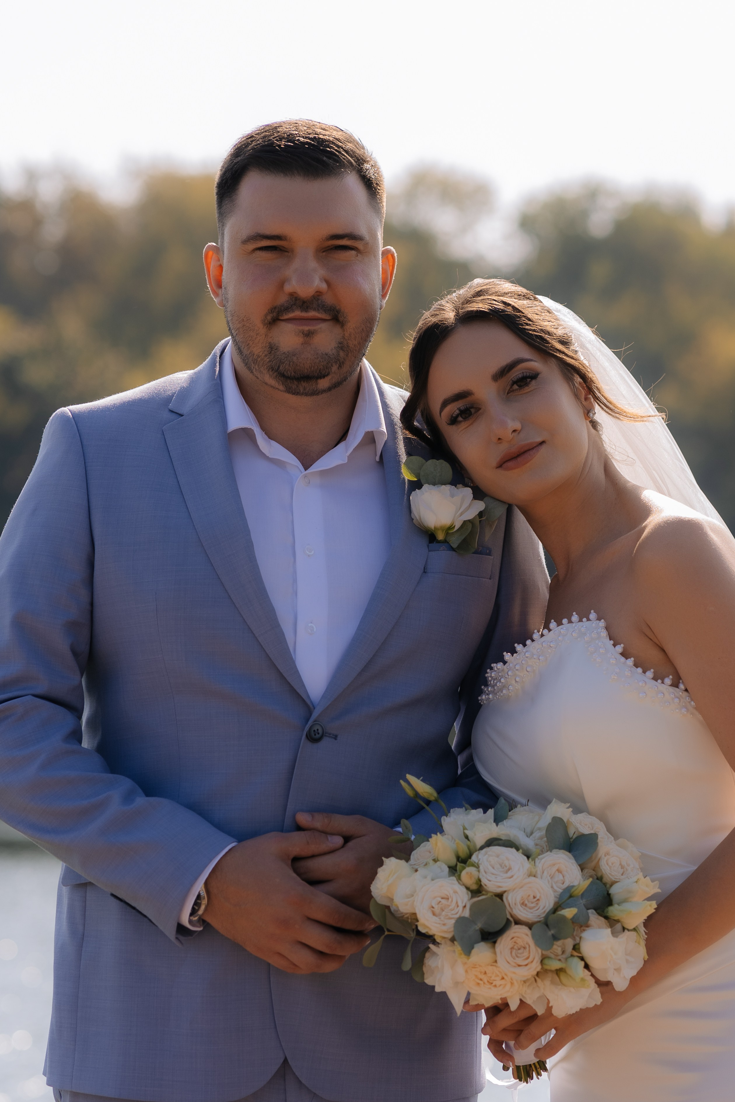 Свадебная фотосессия в Москве, парк Кусково. Свадебный фотограф в Москве Анна Полушина