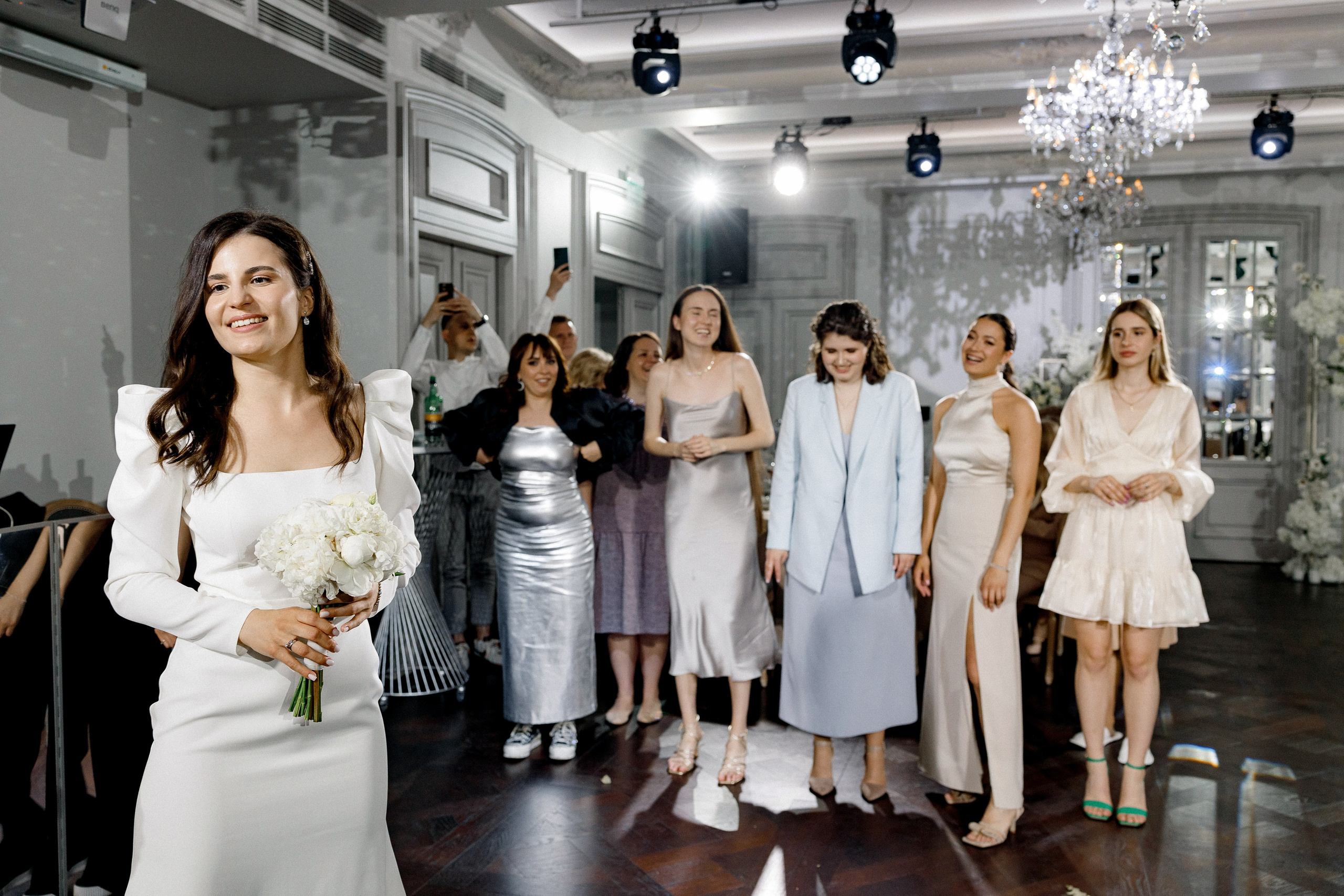 Свадебный ужин в Ресторане Michel на Красной Пресне. Свадебный фотограф в Москве и Санкт-Петербурге Денис Ходюков