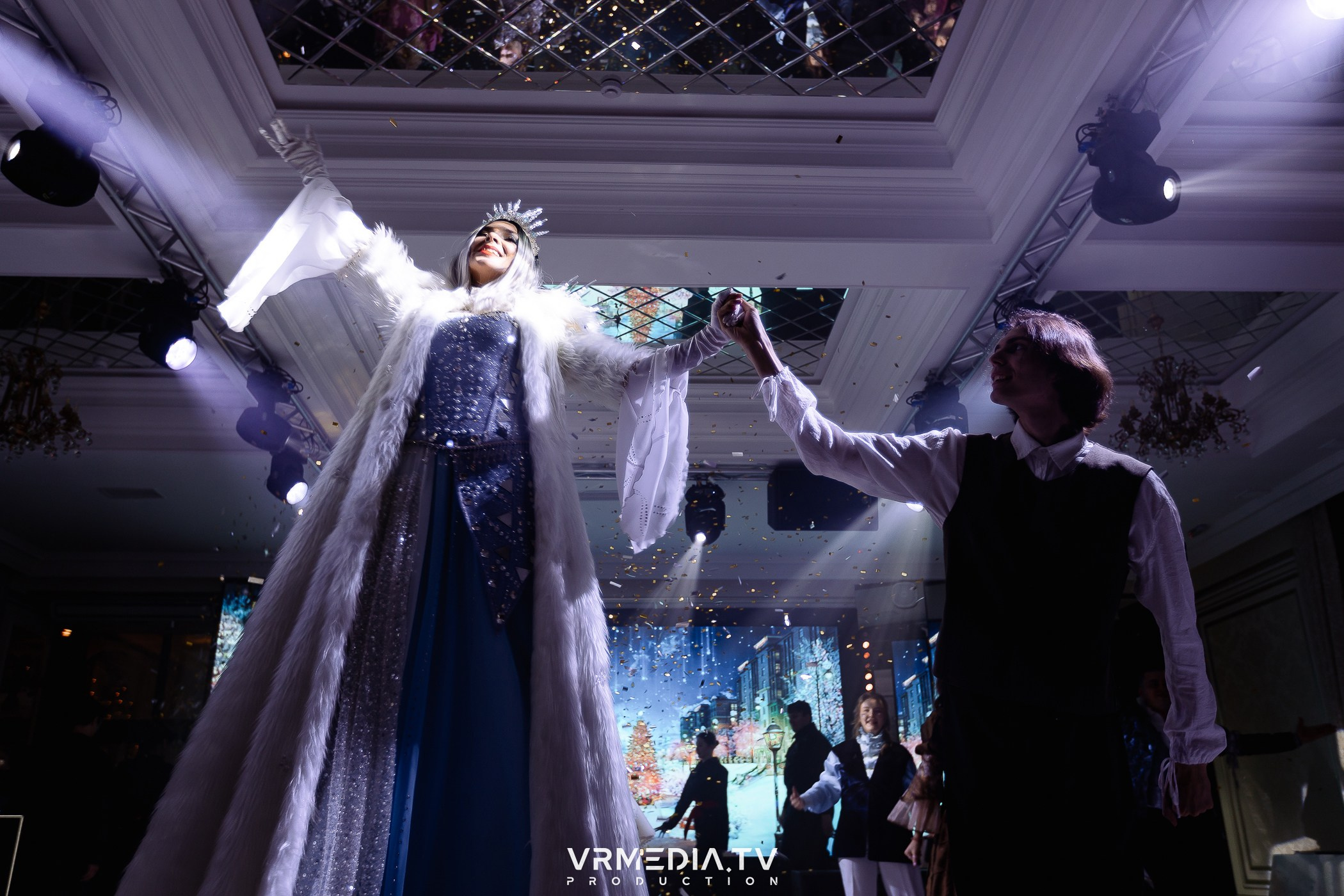 Новогодний вечер в ресторане «Лазурный Берег»