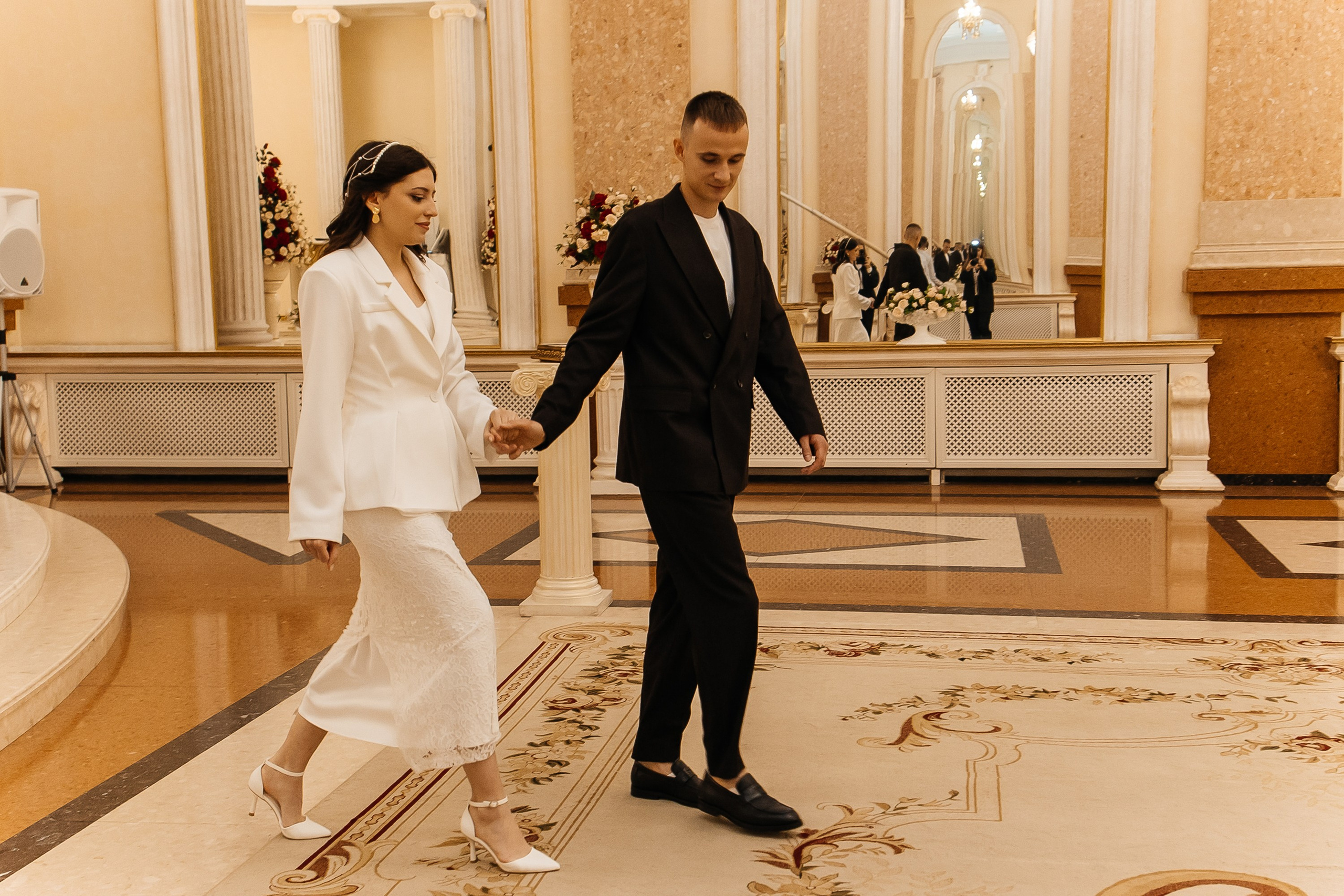 Роспись в Екатерининском зале. Свадебный фотограф Виолетта Сидельникова. Краснодар, Россия, Беларусь, Европа