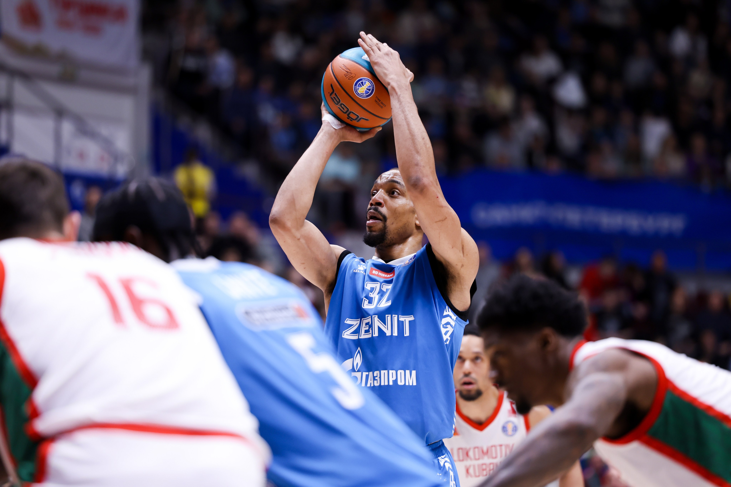 БК Зенит — БК Локомотив-Кубань 07.05.2025. Спортивный и репортажный фотограф Антон Тереханов
