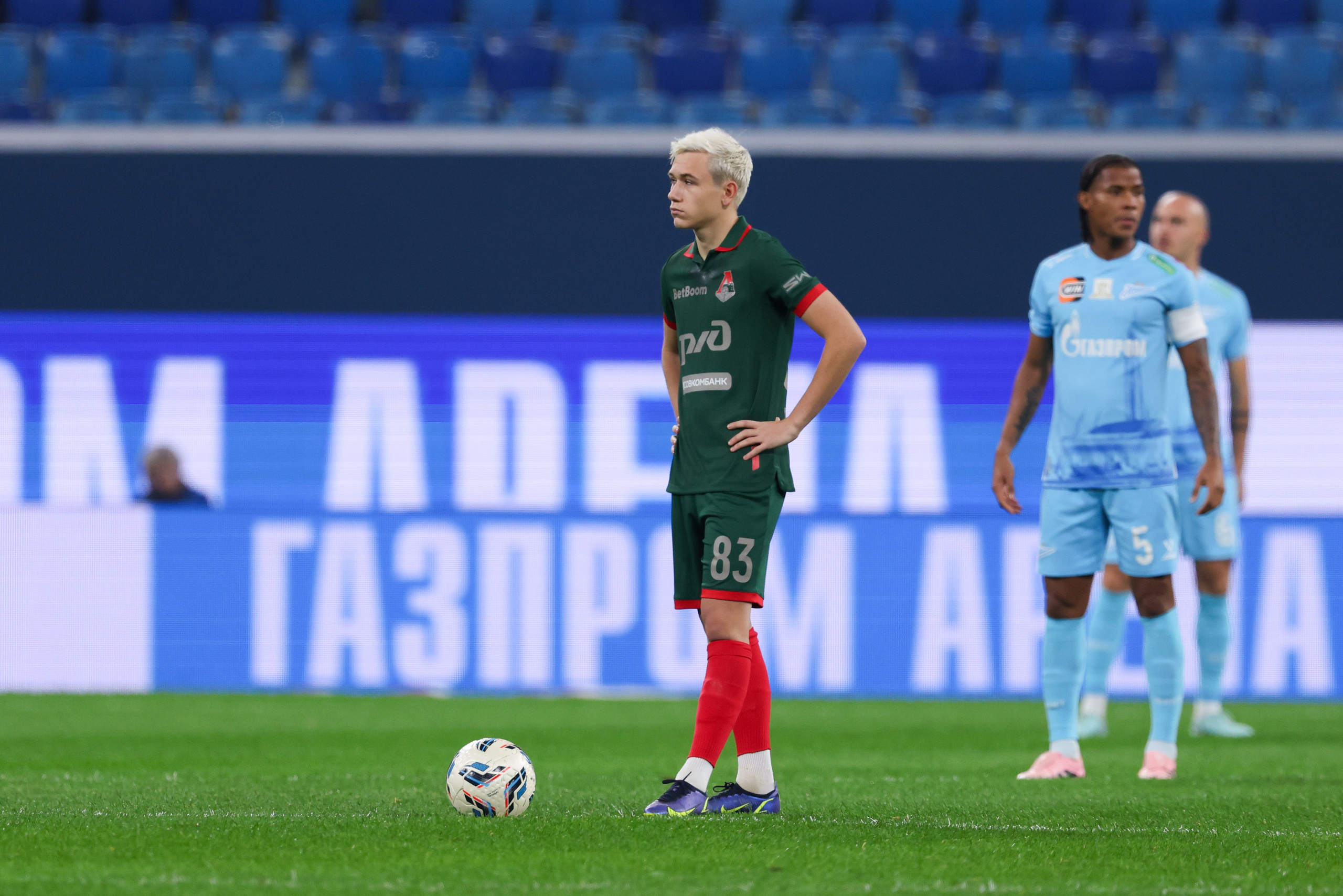 ФК «Зенит» — ФК «Локомотив» 14 тур РПЛ 01.11.2025. Спортивный и репортажный фотограф Антон Тереханов