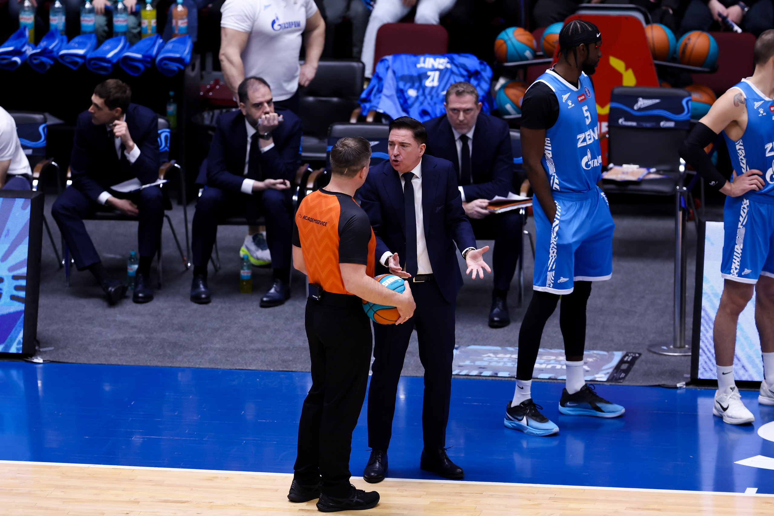 БК Зенит — БК Локомотив-Кубань 07.05.2025. Спортивный и репортажный фотограф Антон Тереханов