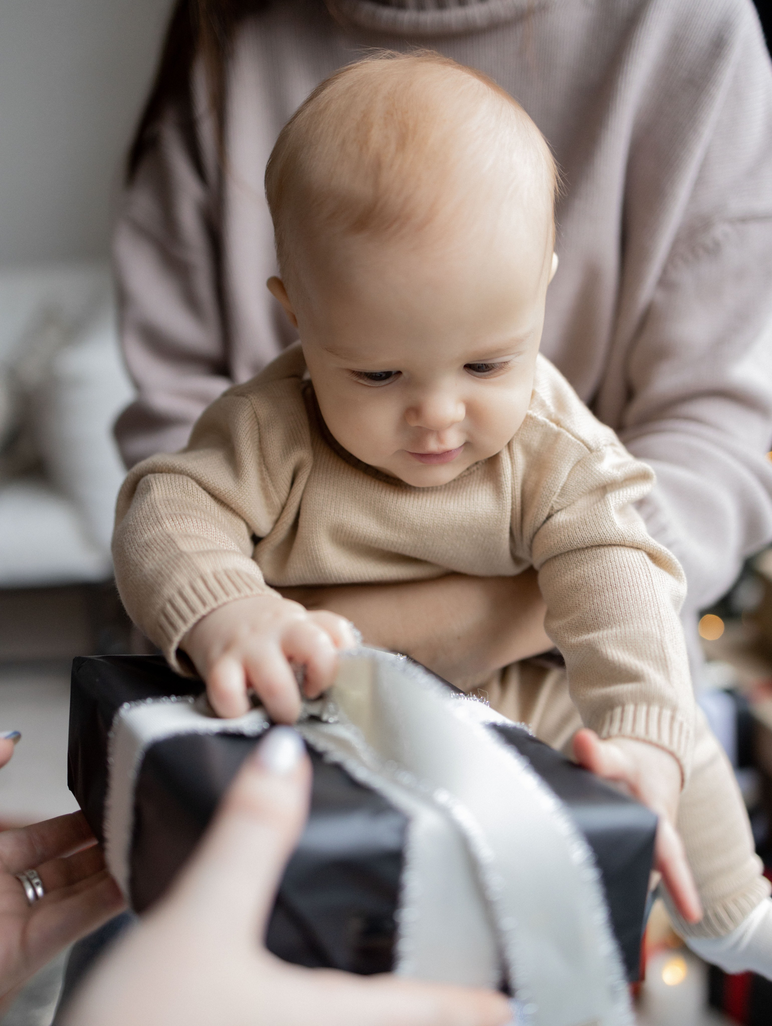 Новый год Давид, Лена, Леван. Фотограф Дарья Соколовская