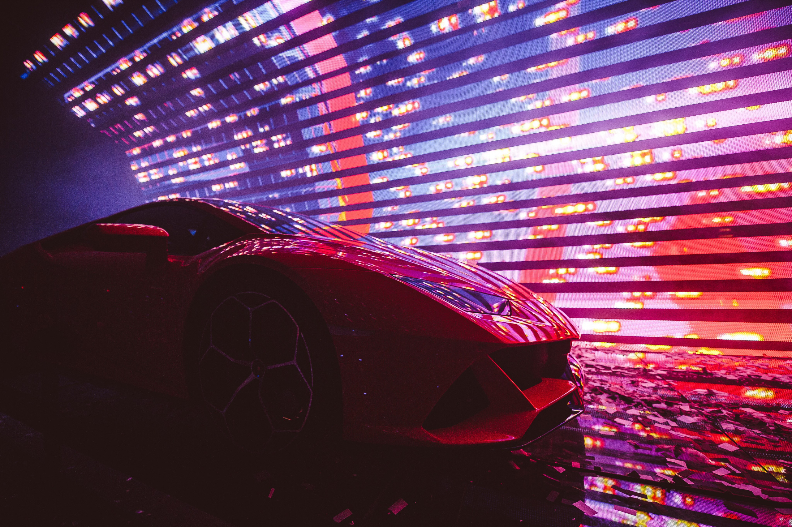 Мировая премьера Lamborghini Huracan EVO, Москва. Репортажный фотограф Андрей Бузин