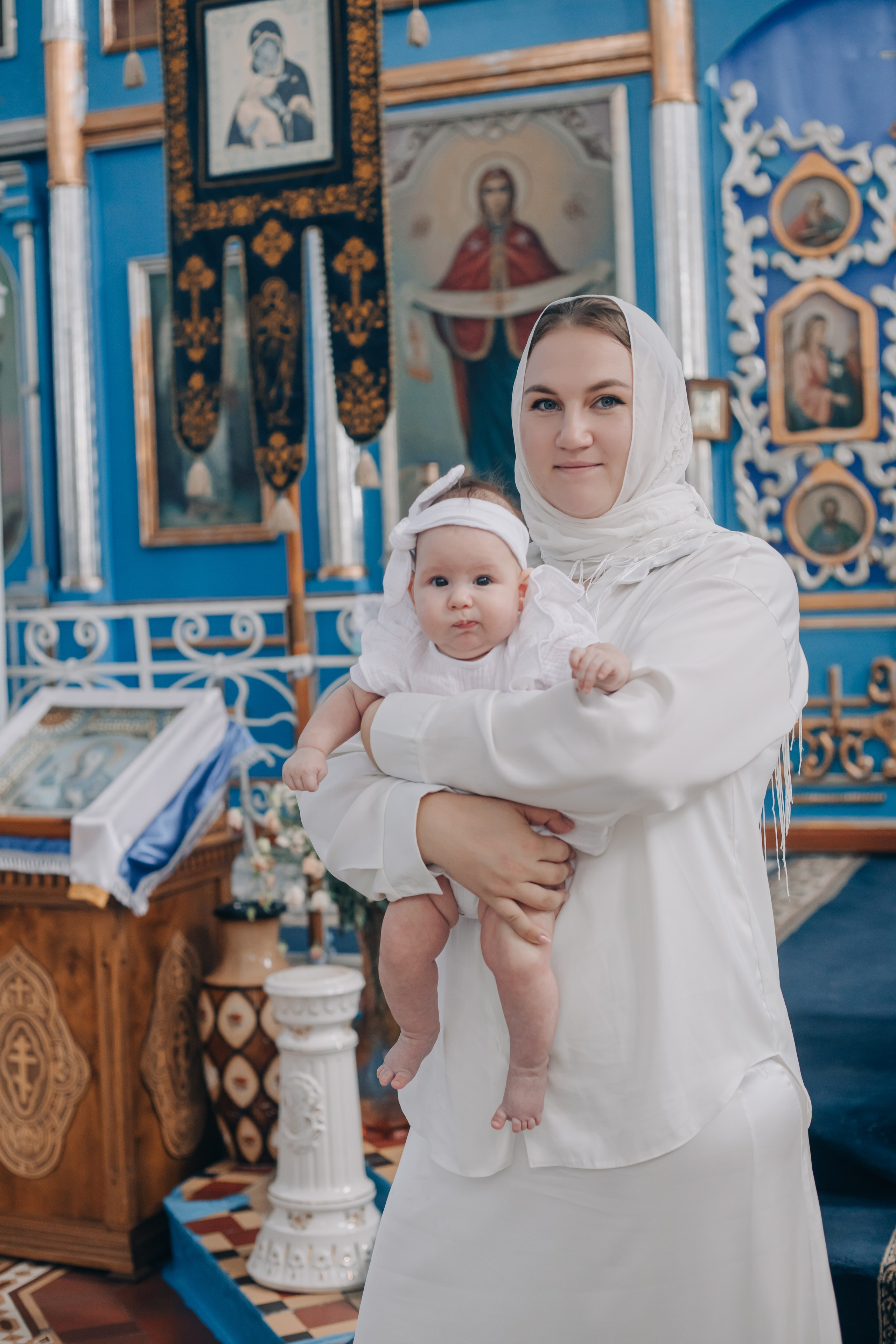 Фотосессия таинство крещения в Тихорецке. Свадебный и семейный фотограф в Краснодарском крае Мария Данилкина