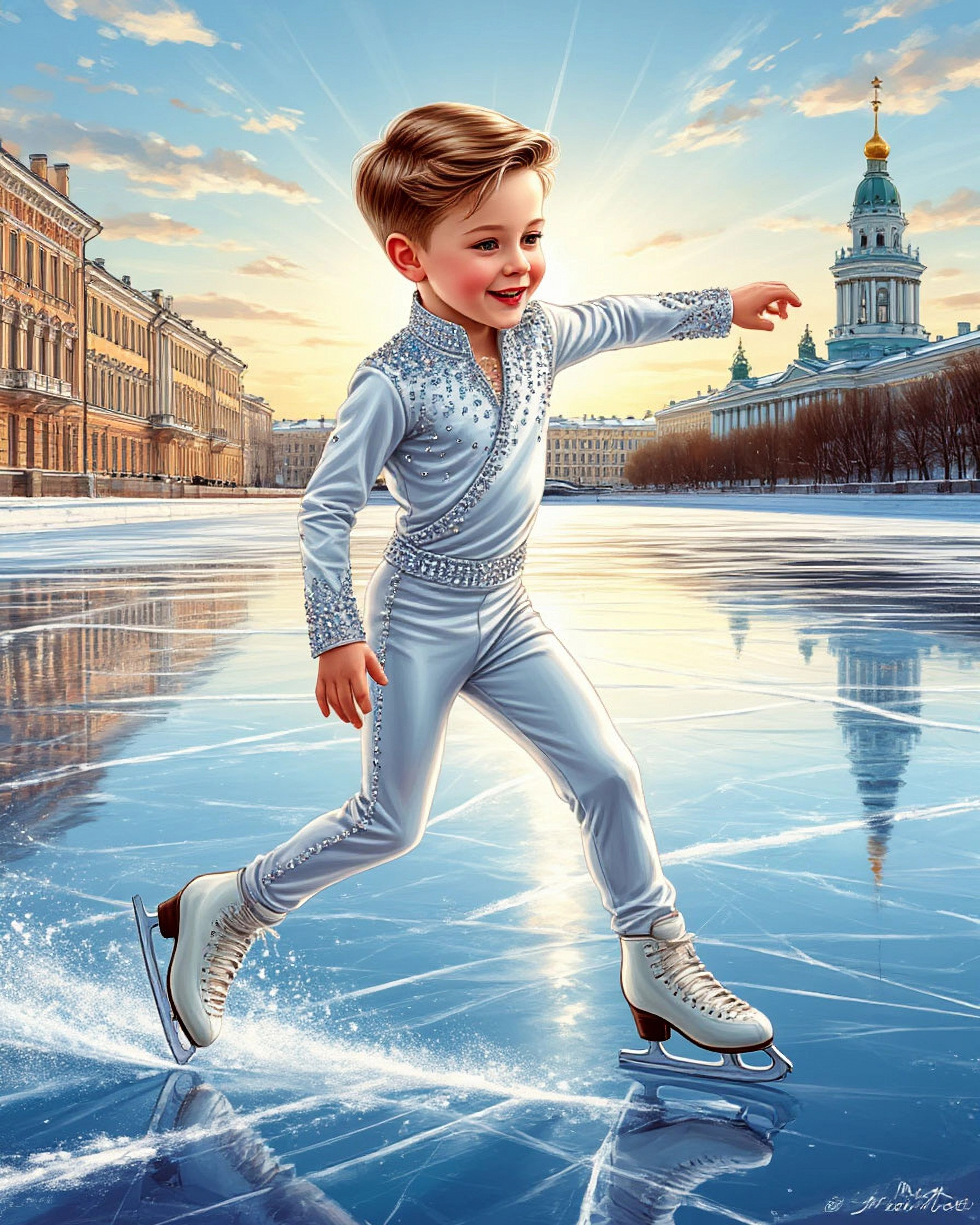 ФК мальчики с ФОНОМ. Фигурное катание для взрослых и детей на Васильевском 🌟