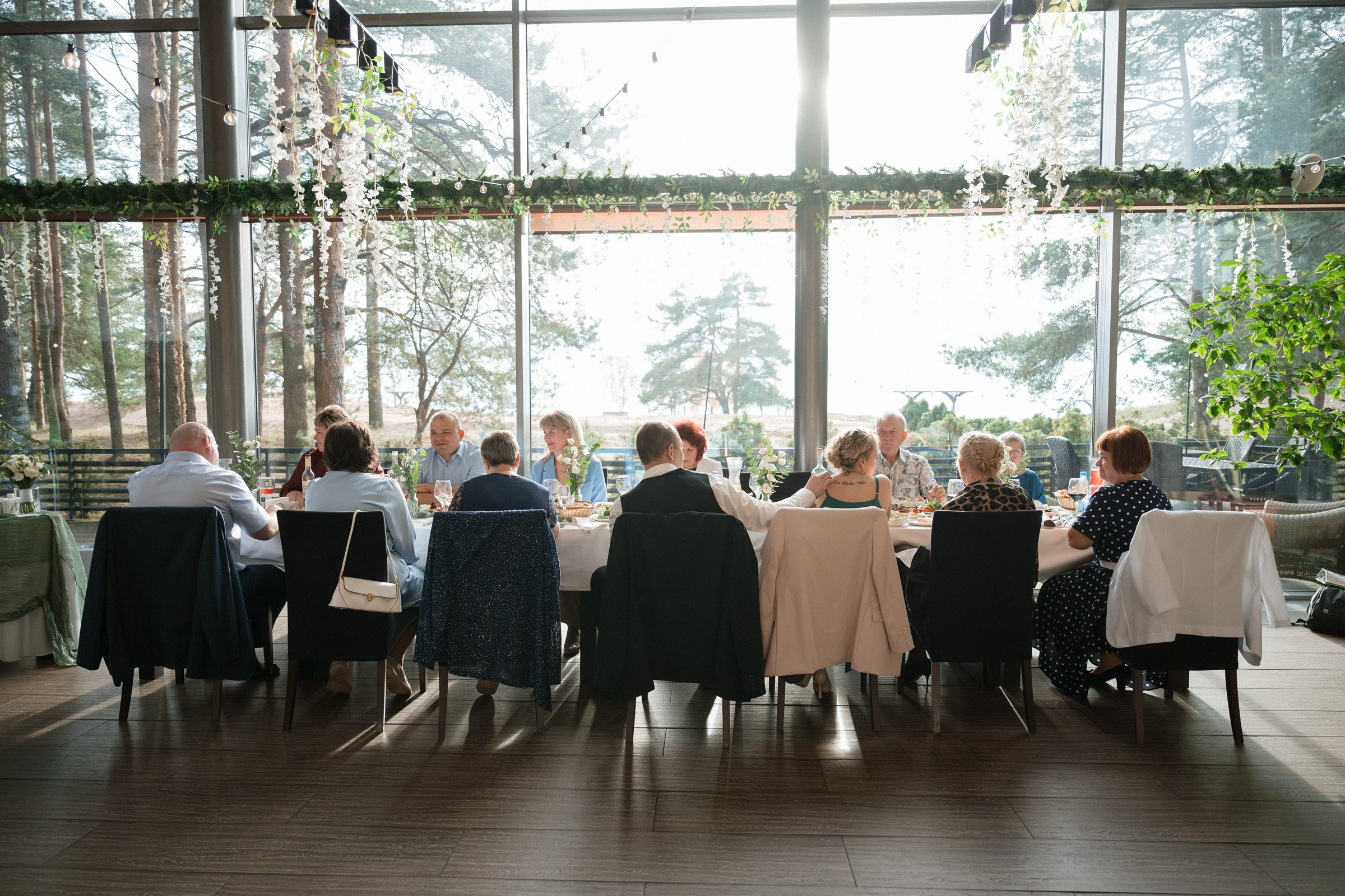 Свадебный ужин в ресторане Атлантис на Финском заливе