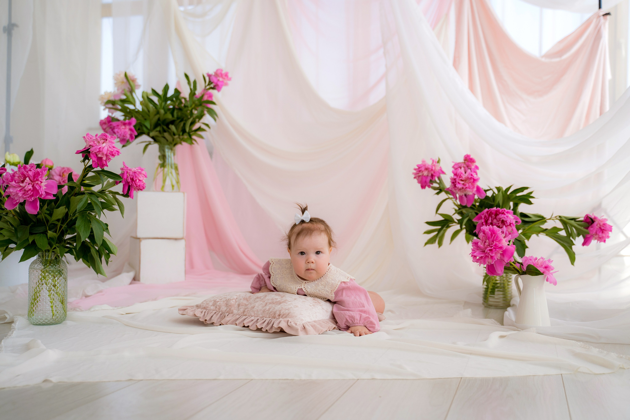 Пионы. Фотостудия Малина в городе Улан-Удэ. Фотограф Ирина Жарникова