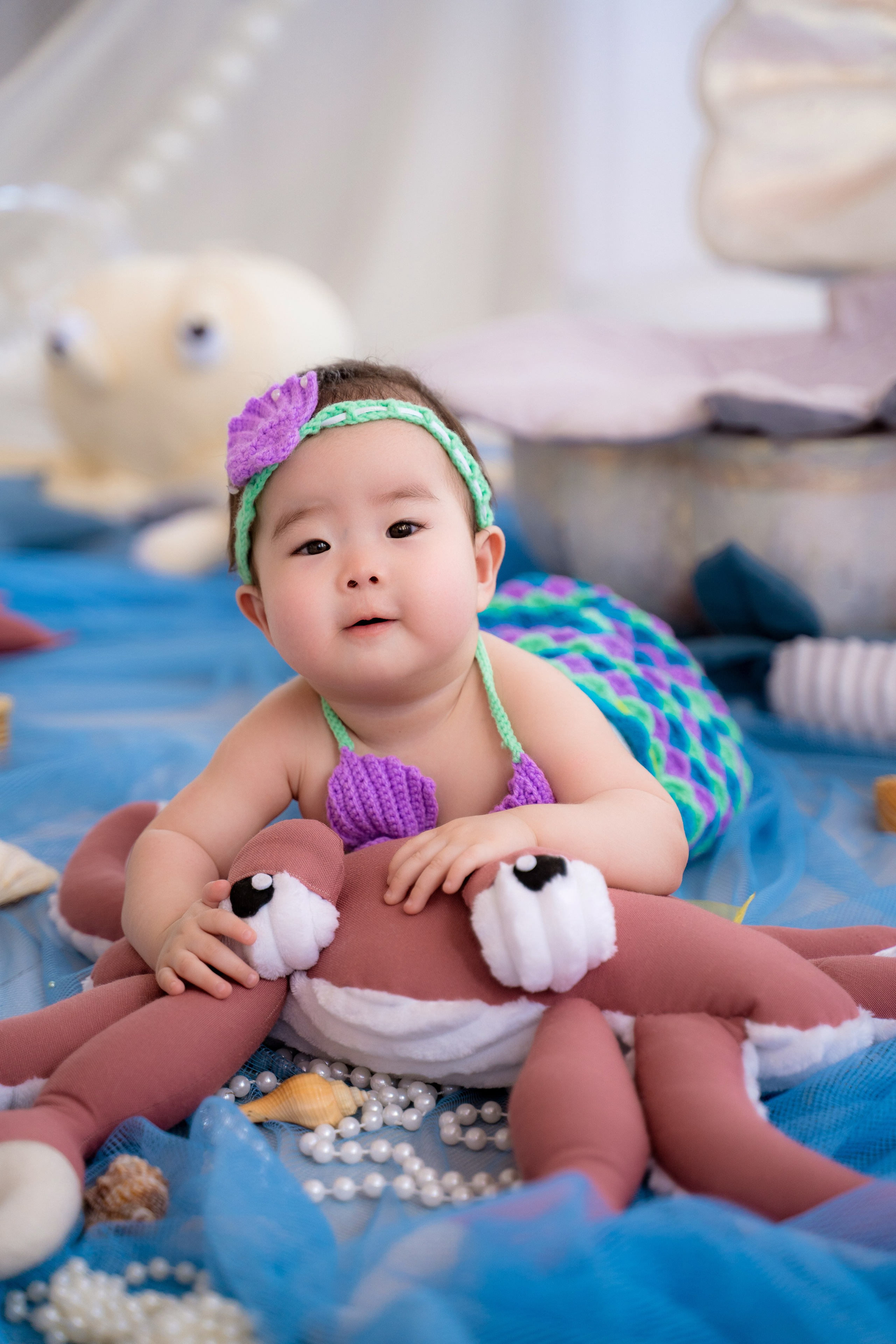 Русалочка. Фотостудия Малина в городе Улан-Удэ. Фотограф Ирина Жарникова