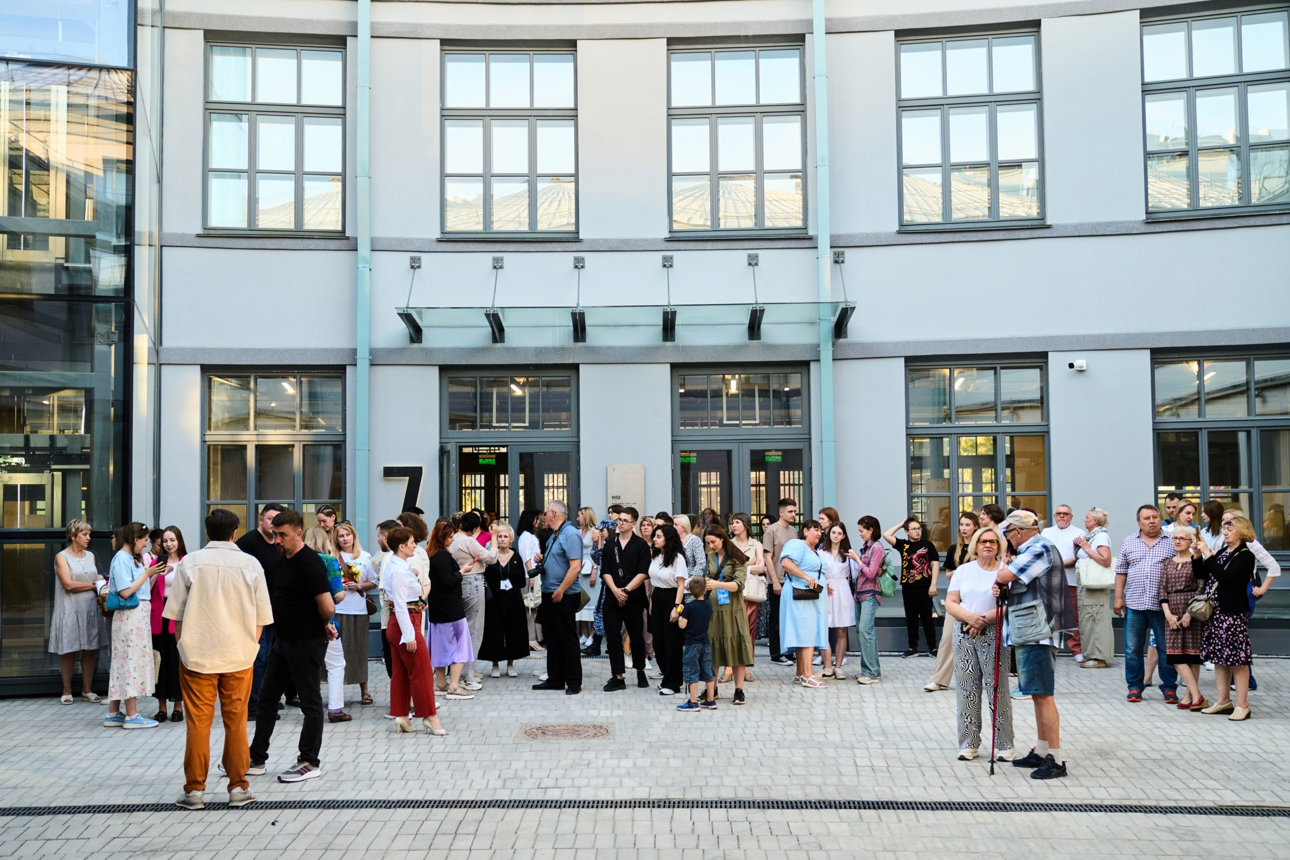 Открытие филиала Третьяковской Галереи. Фотограф Евгений Шаров