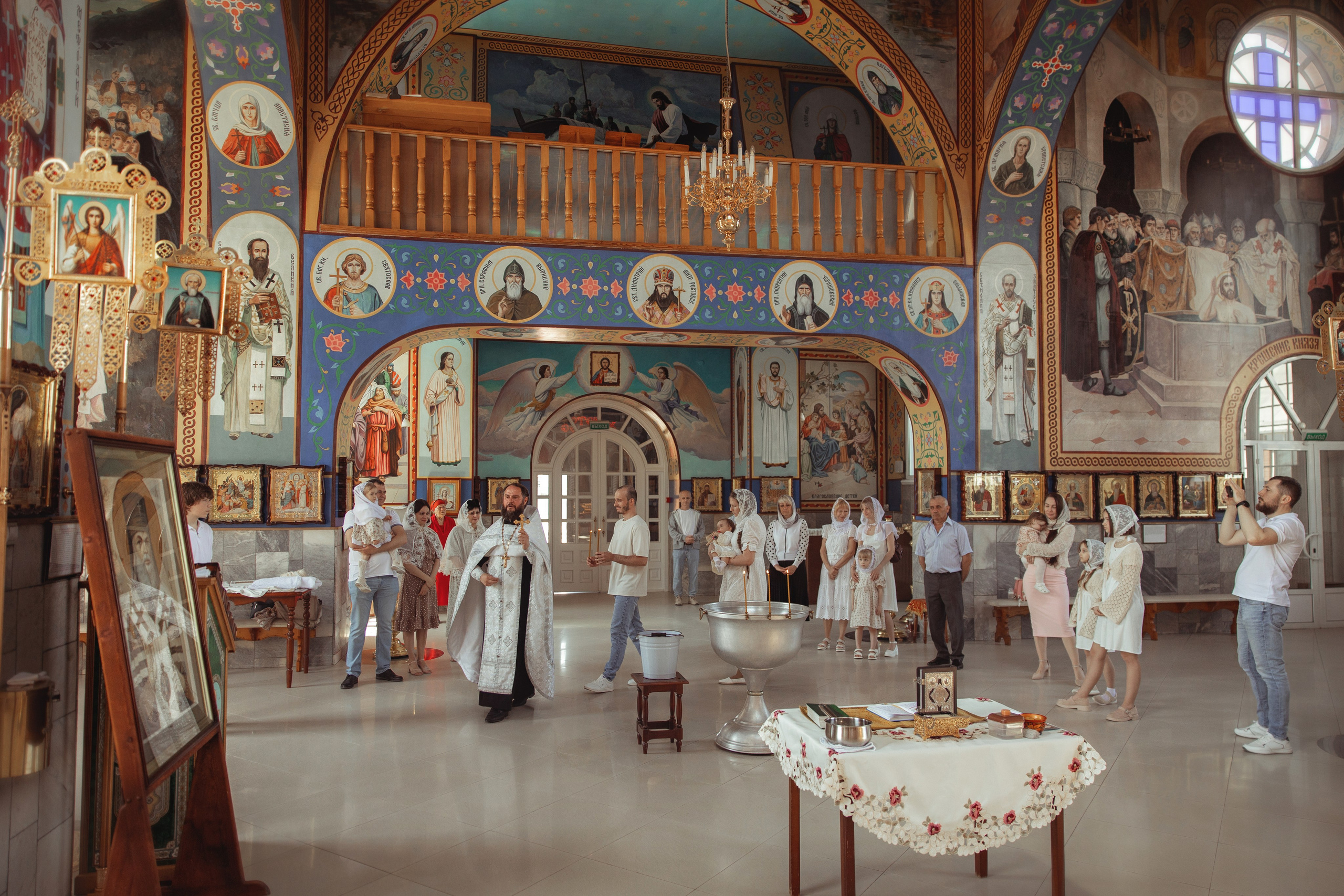 Таинство Крещения Ольги. Храм Михаила Архангела г. Крымск. Фотограф на Крещение и Венчание Краснодарский край — Гранкина Юлия