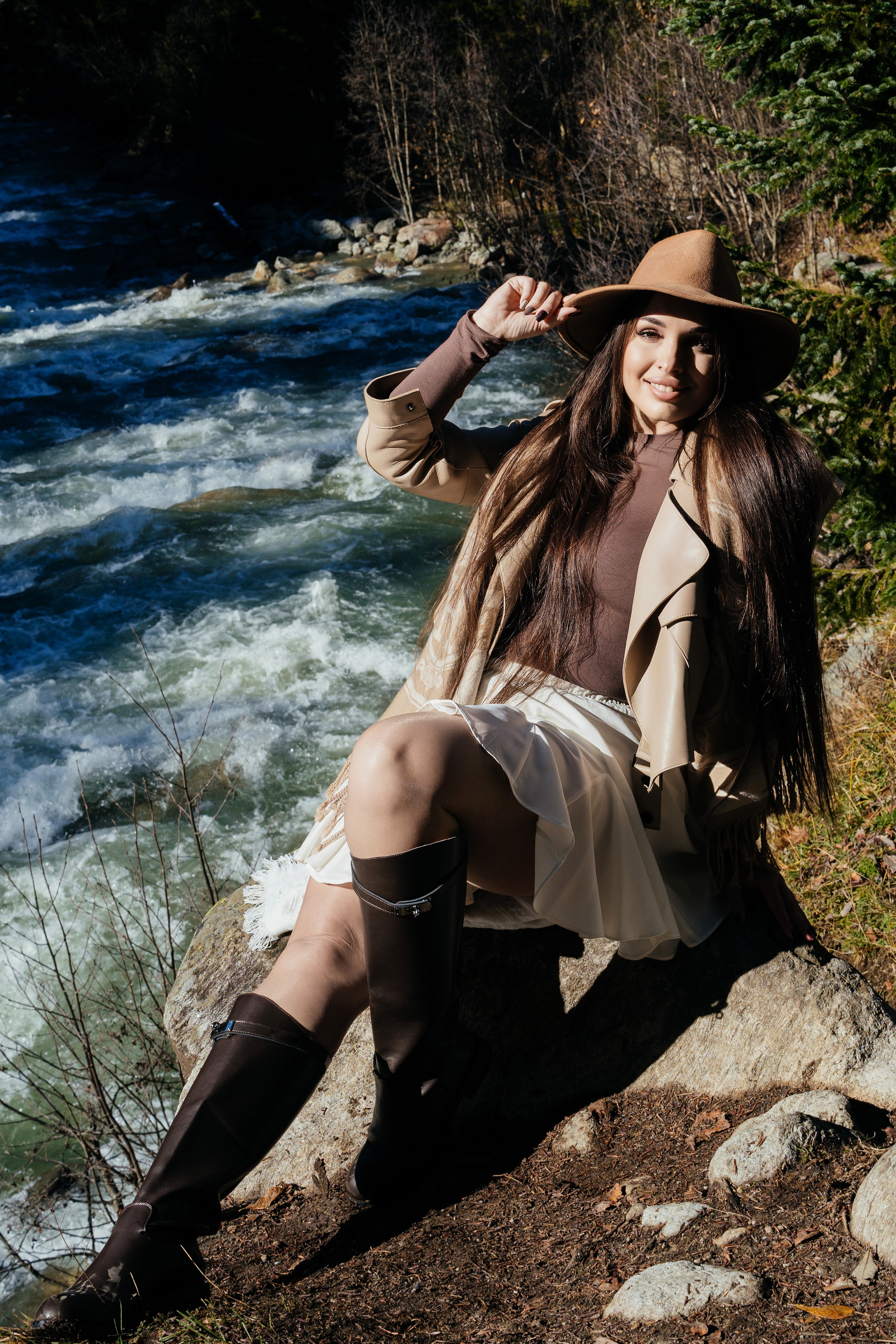 Съёмки в горах. Фотограф Диана Семенова