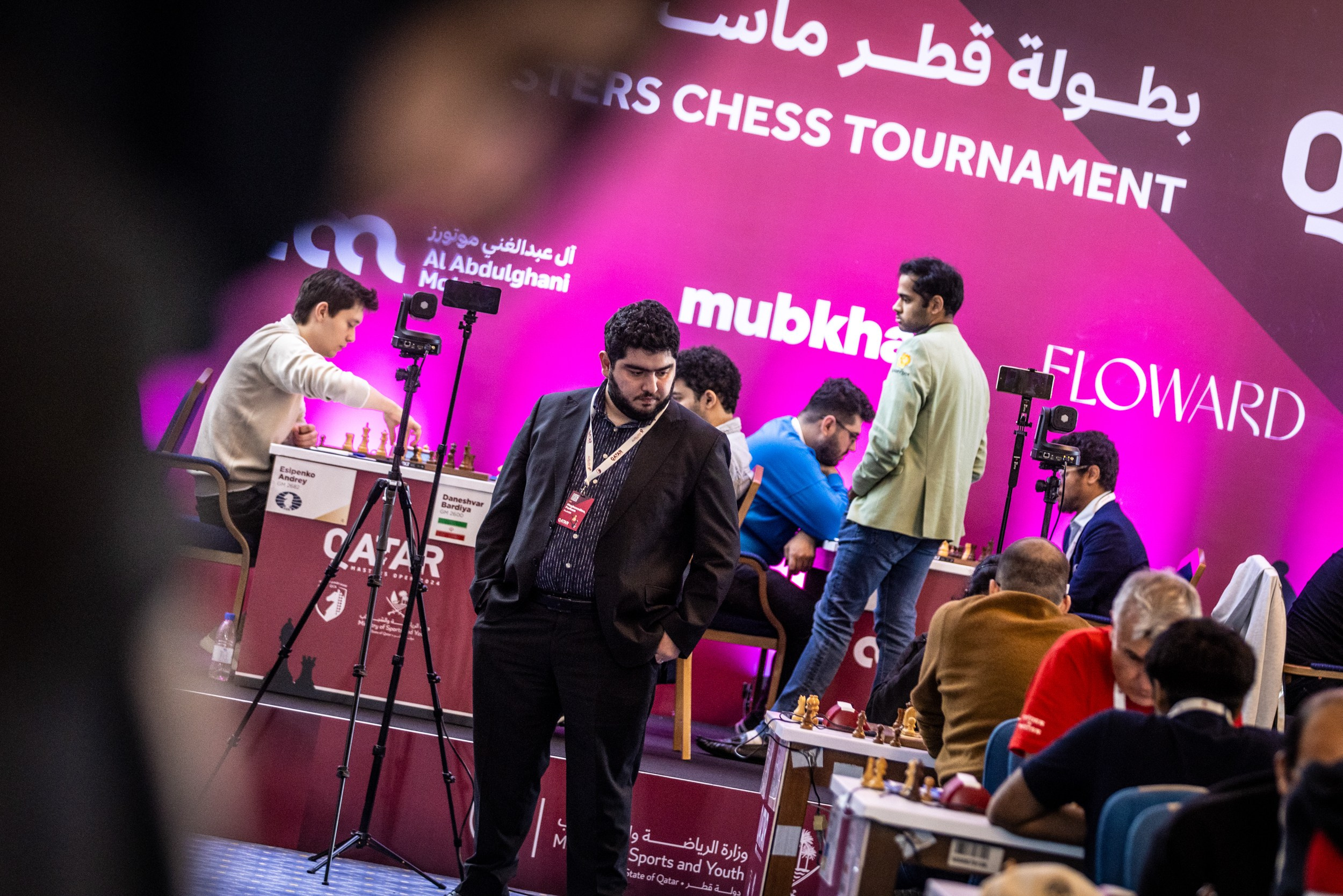 2024.12.07 Qatar Masters Open 2024 — Round5. Фотограф Анна Штурман (репортажная съёмка любых событий и мероприятий) Anna Shtourman photographer