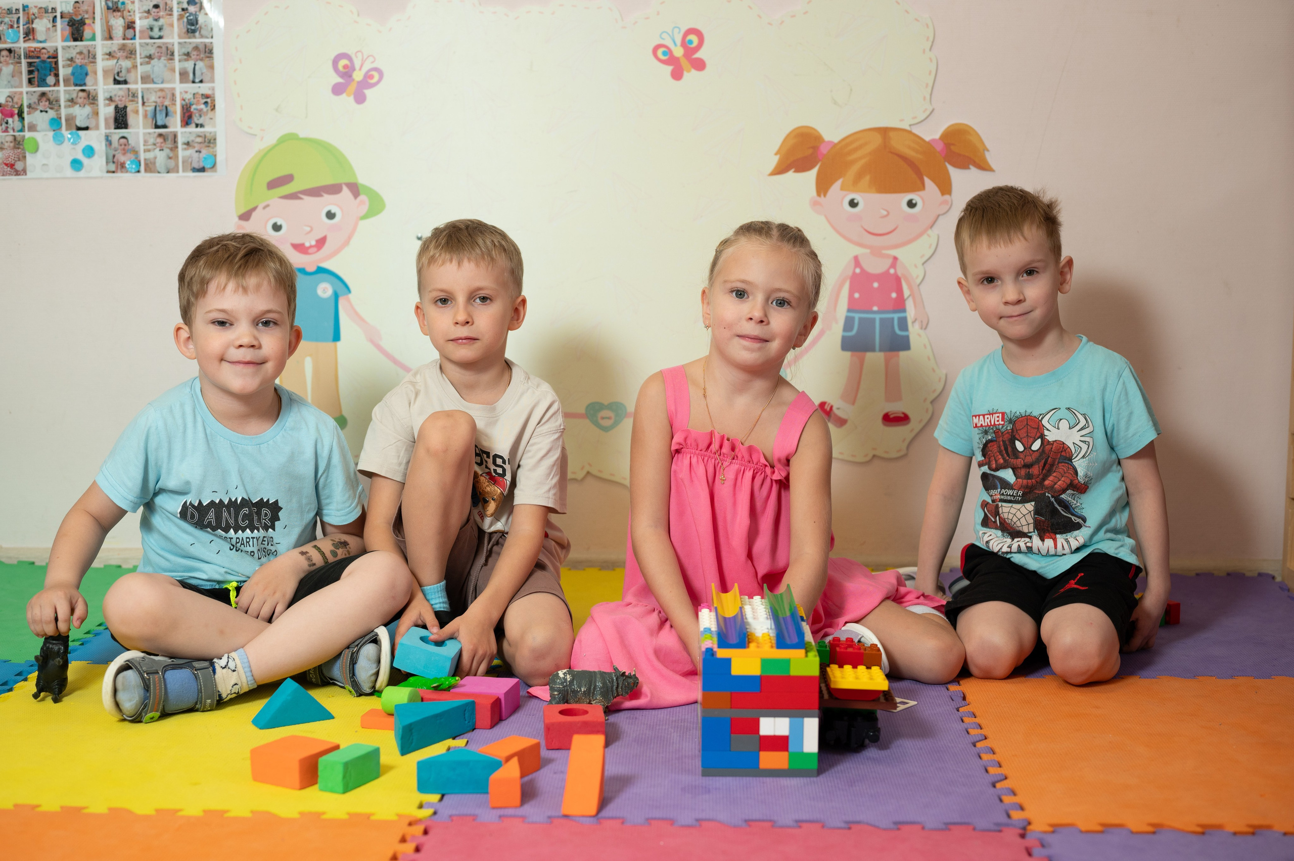 Группа «Затейники» съемка в садике. Фотограф новорожденных, семейный детский в Тюмени Татьяна Морозова