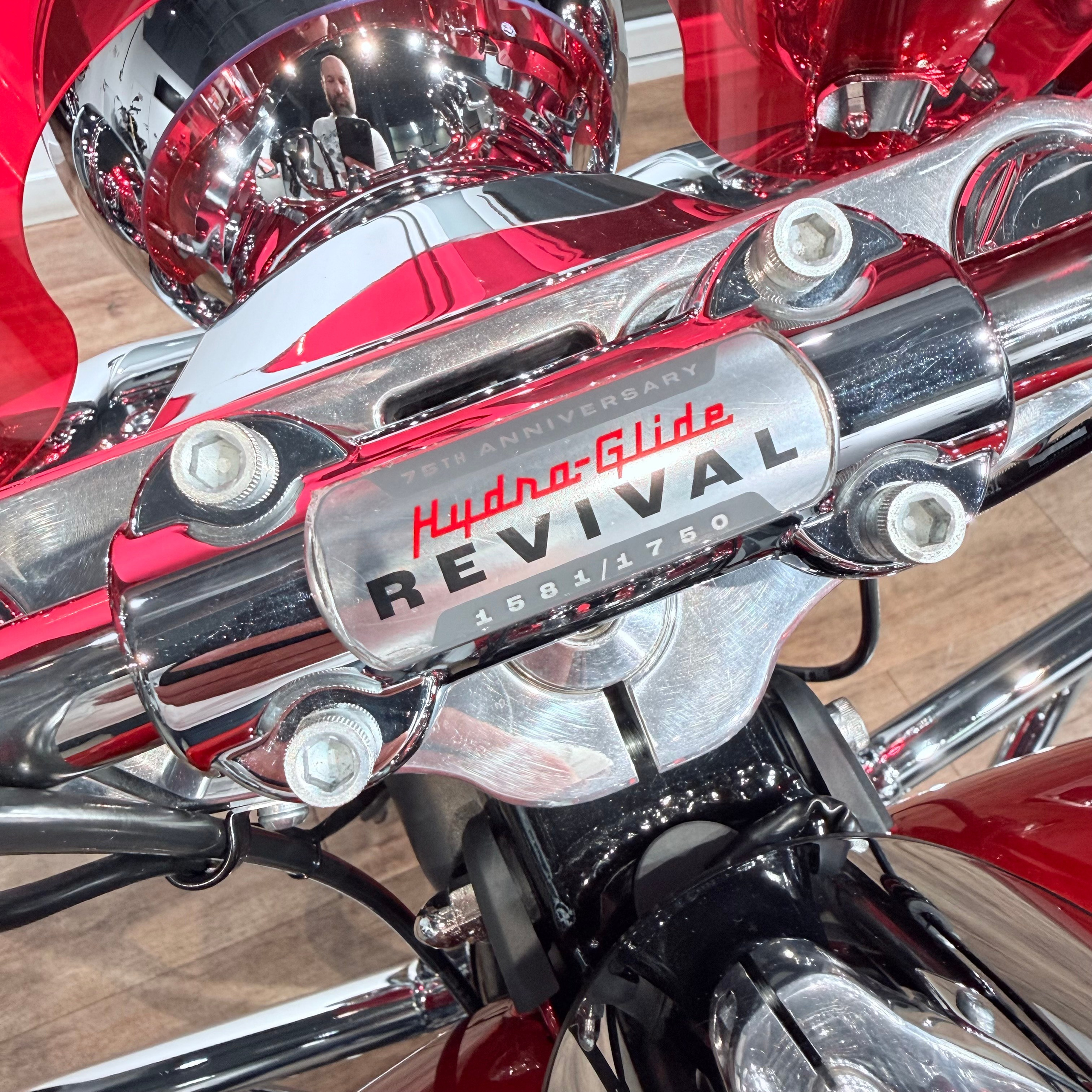2024 Hydra Glide Revivаl 1581/1750 Rеdlinе Red. Hello Davidson, Москва. Только хорошие мотоциклы…