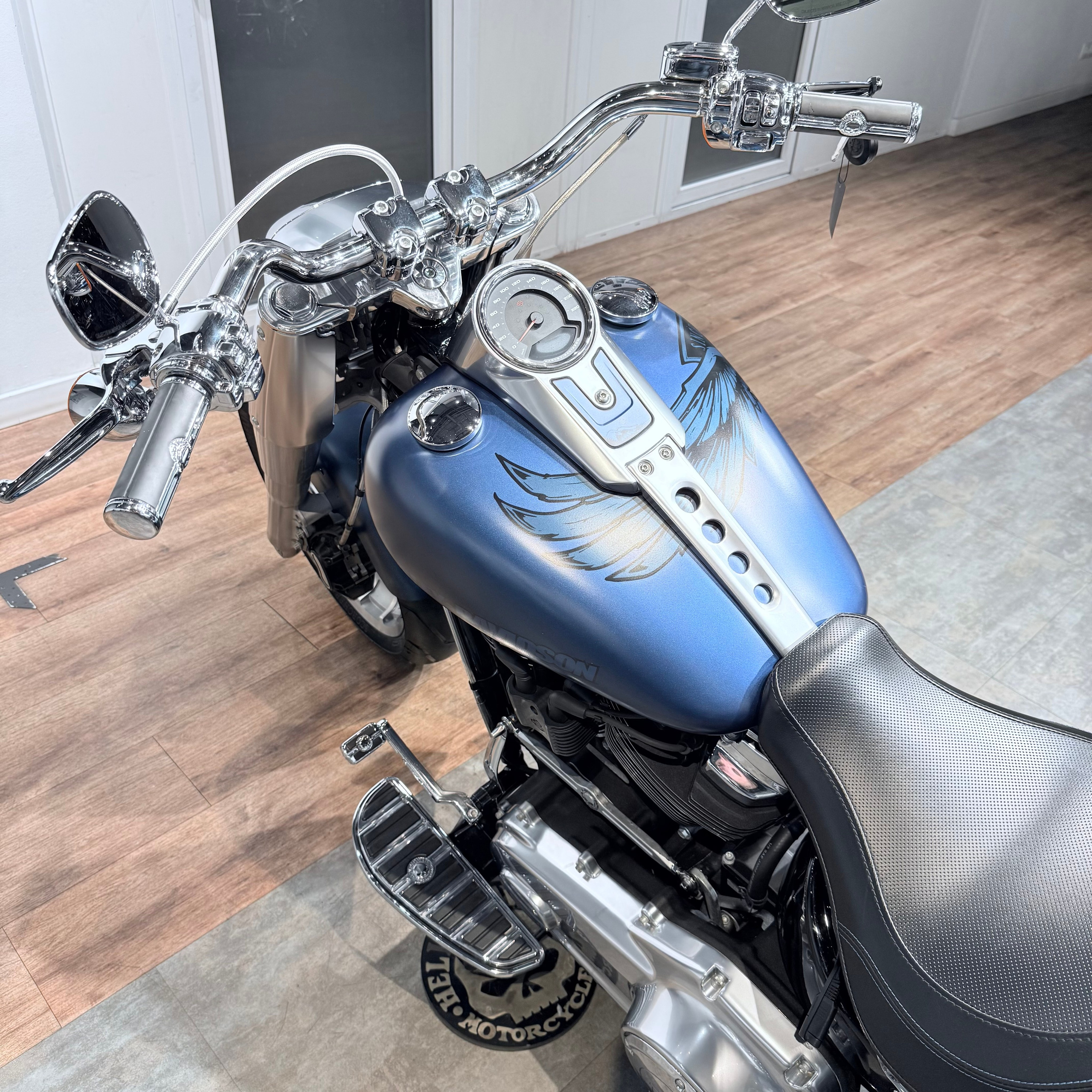 2018 Fat Boy 114 Bluе Dеnim 115 Yеars. Hello Davidson, Москва. Только хорошие мотоциклы…