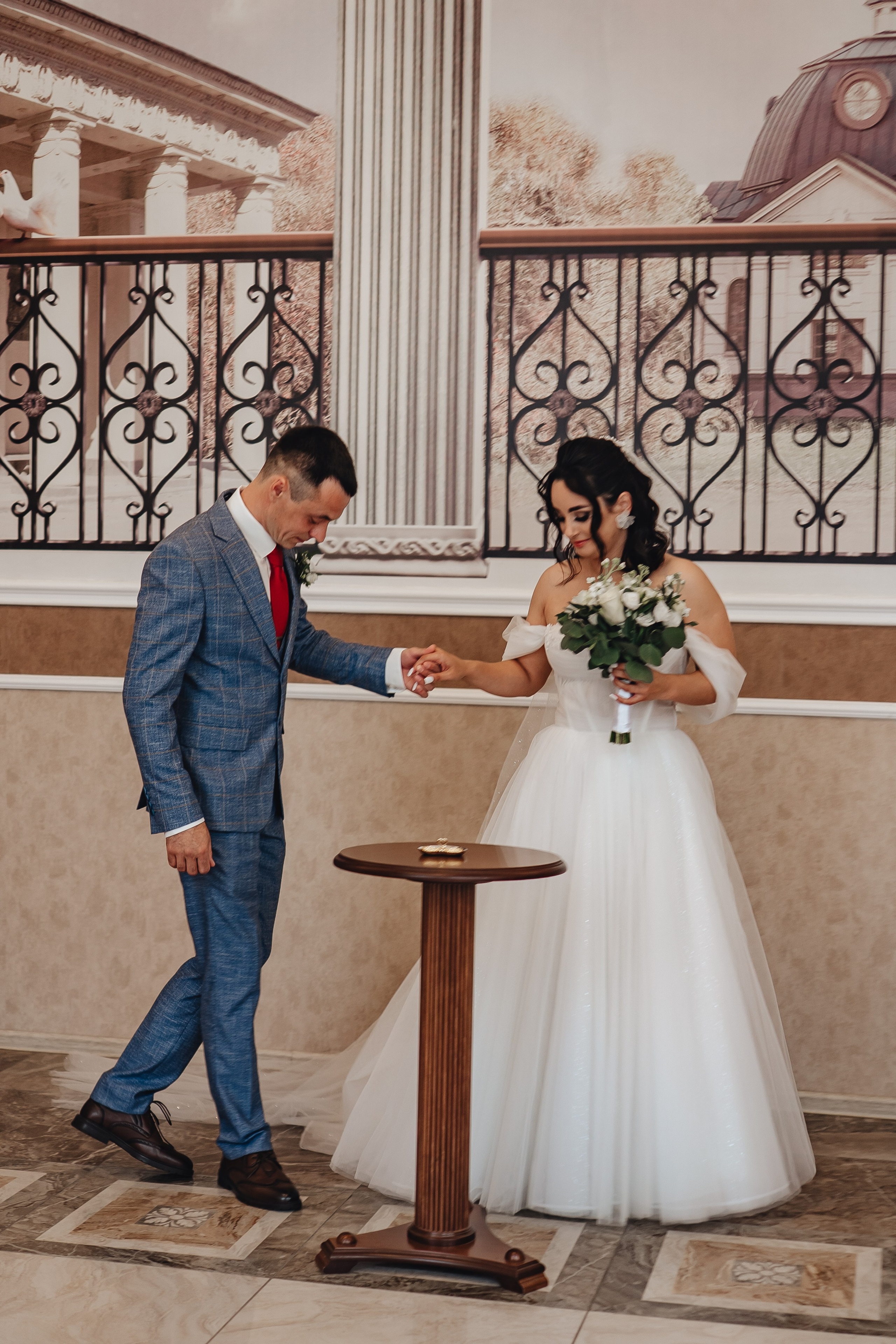 СВАДЕБНАЯ СЬЕМКА В ЗАГСЕ НА МОСКОВСКОМ ПРОСПЕКТЕ. Профессиональный фотограф, Санкт-Петербург — Виктория Богомолова