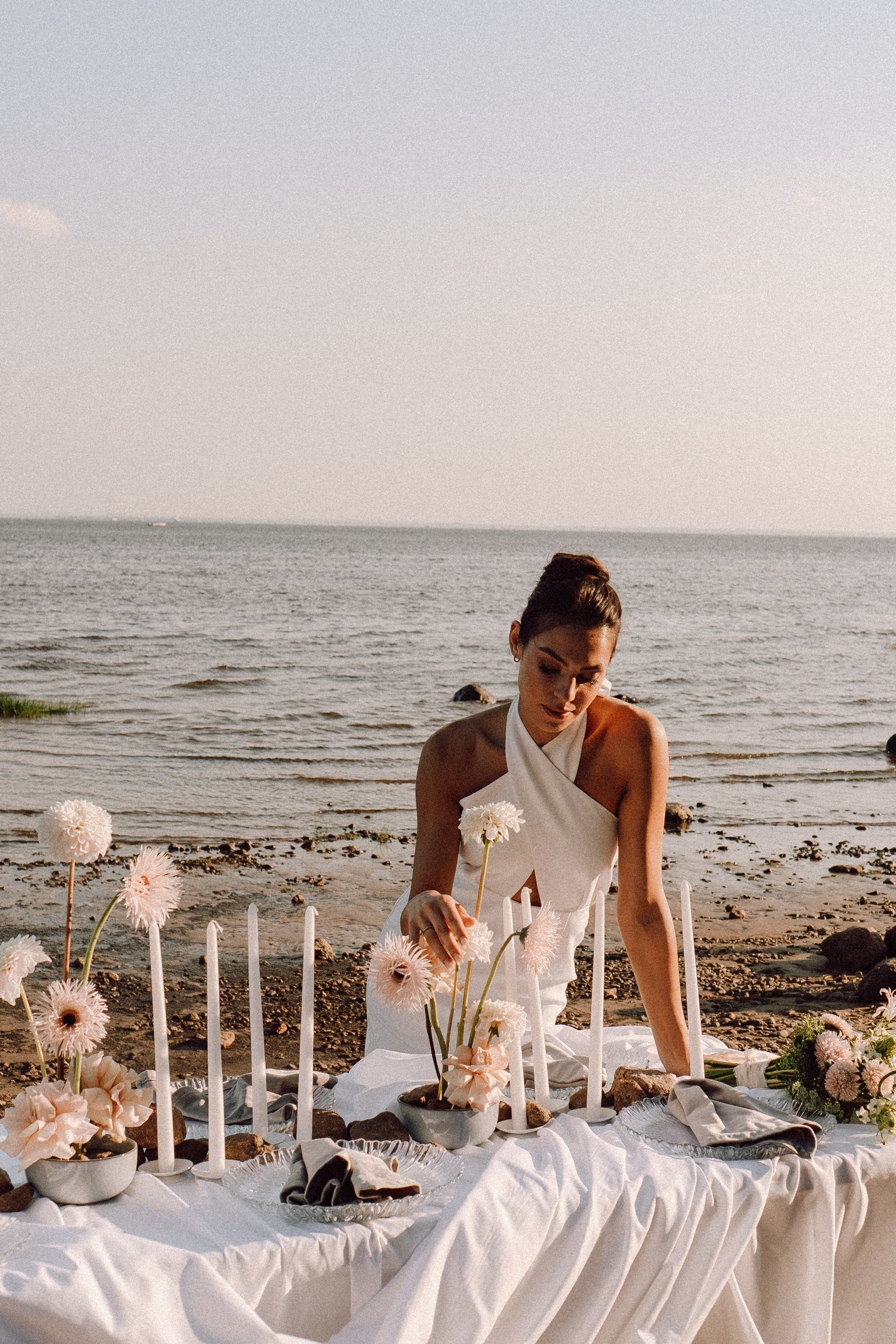 СВАДЕБНАЯ ФОТОСЕССИЯ ВЫЕЗДНОЙ ЦЕРЕМОНИИ (ФИНСКИЙ ЗАЛИВ). Профессиональный фотограф, Санкт-Петербург — Виктория Богомолова