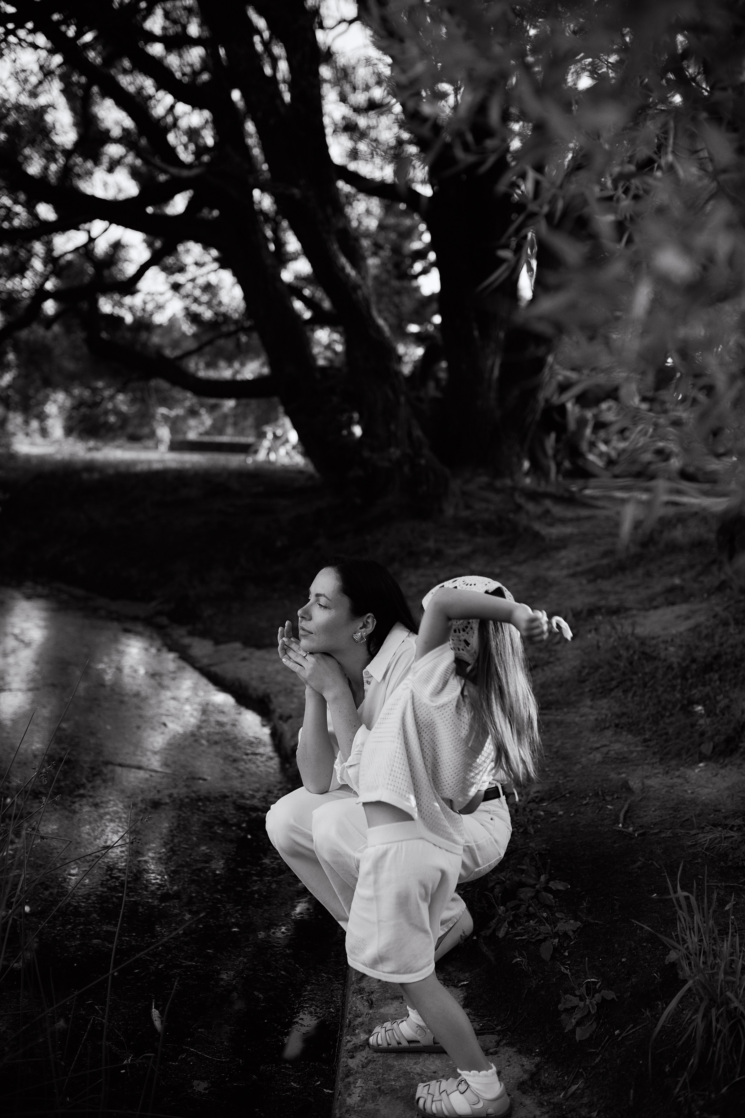 Рохус, Юля и Оливия в парке Останкино. Семейный и свадебный lifestyle-фотограф в Москве Мария Петрова