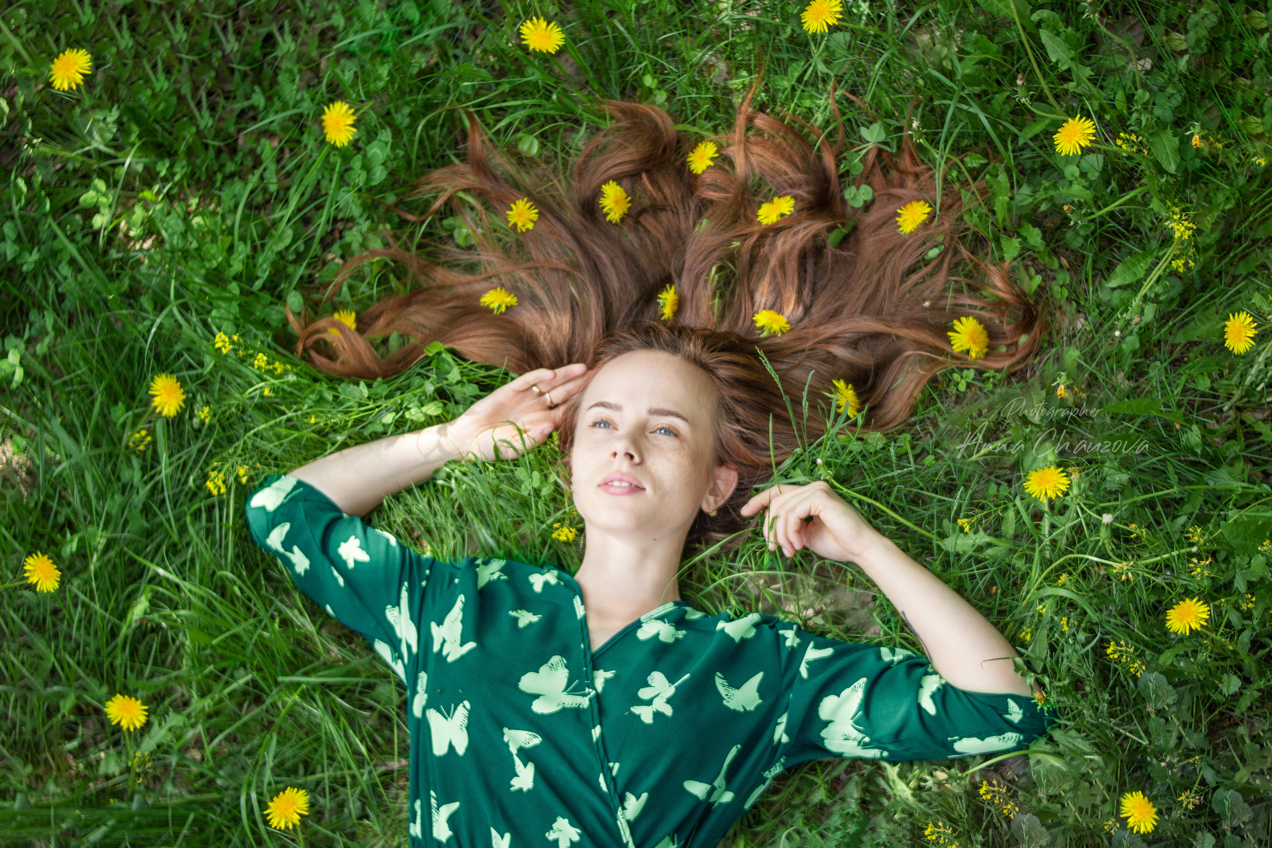 Вино из одуванчиков. Фотограф-ретушер Анна Чаузова