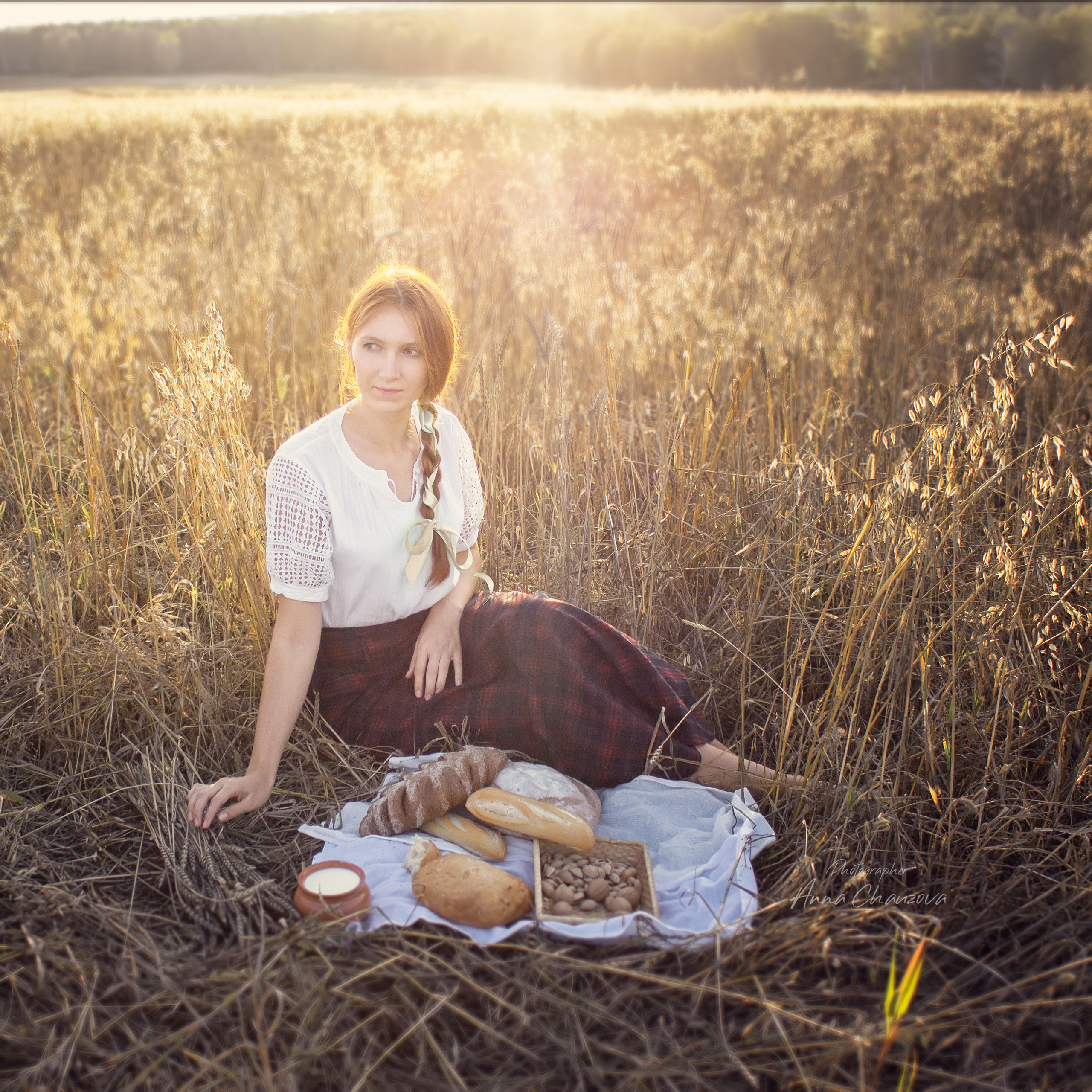 Хлебный спас. Фотограф-ретушер Анна Чаузова