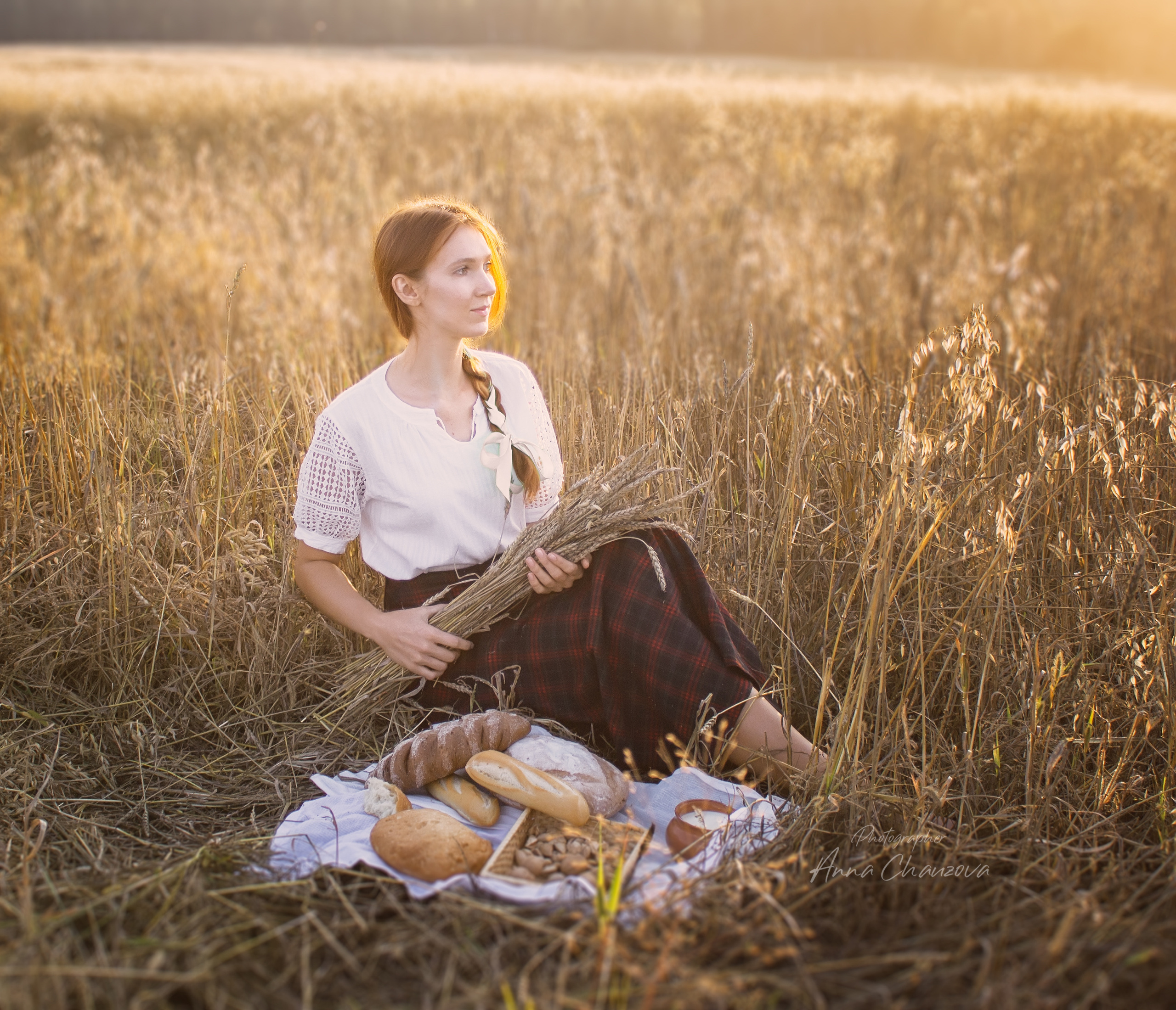 Хлебный спас. Фотограф-ретушер Анна Чаузова