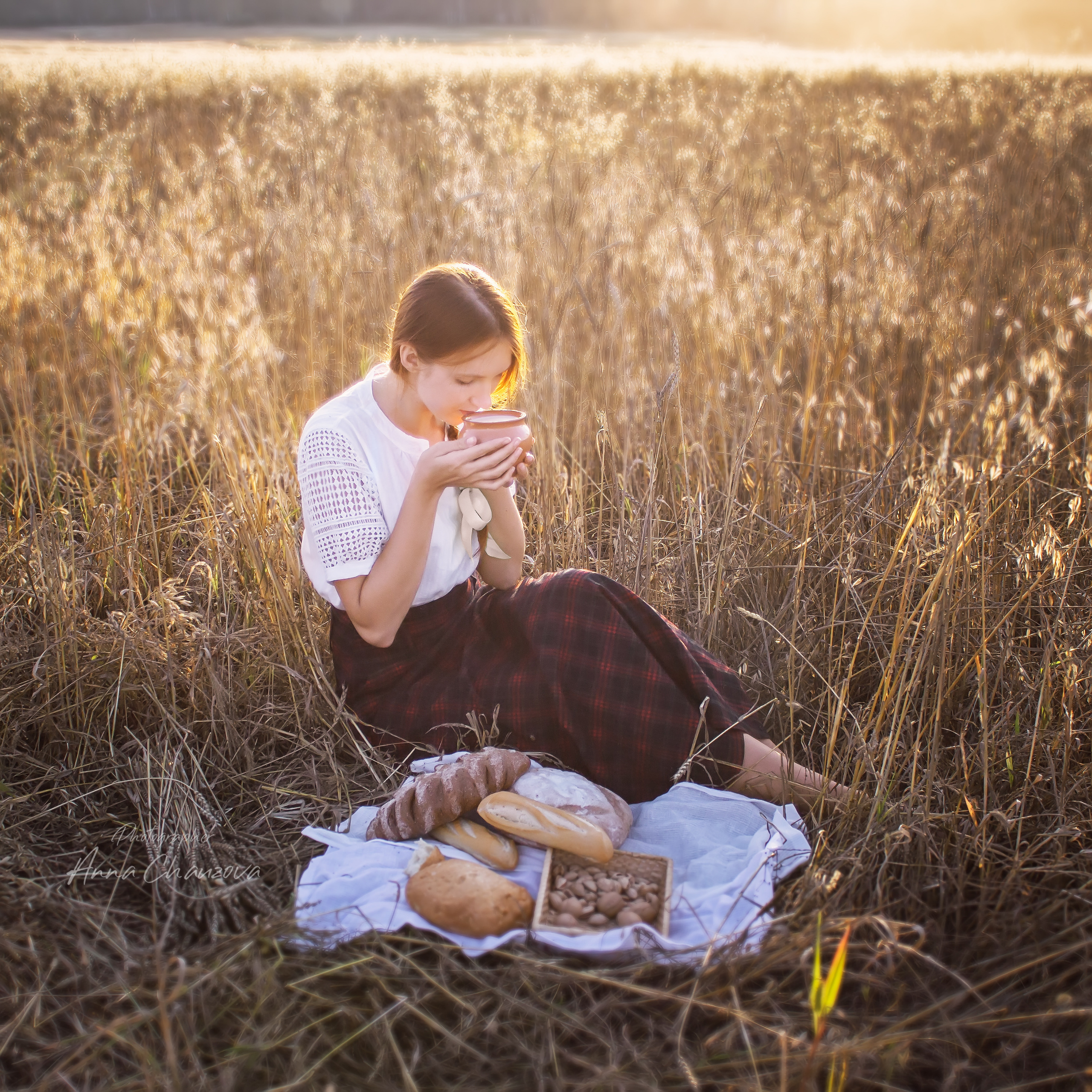 Хлебный спас. Фотограф-ретушер Анна Чаузова