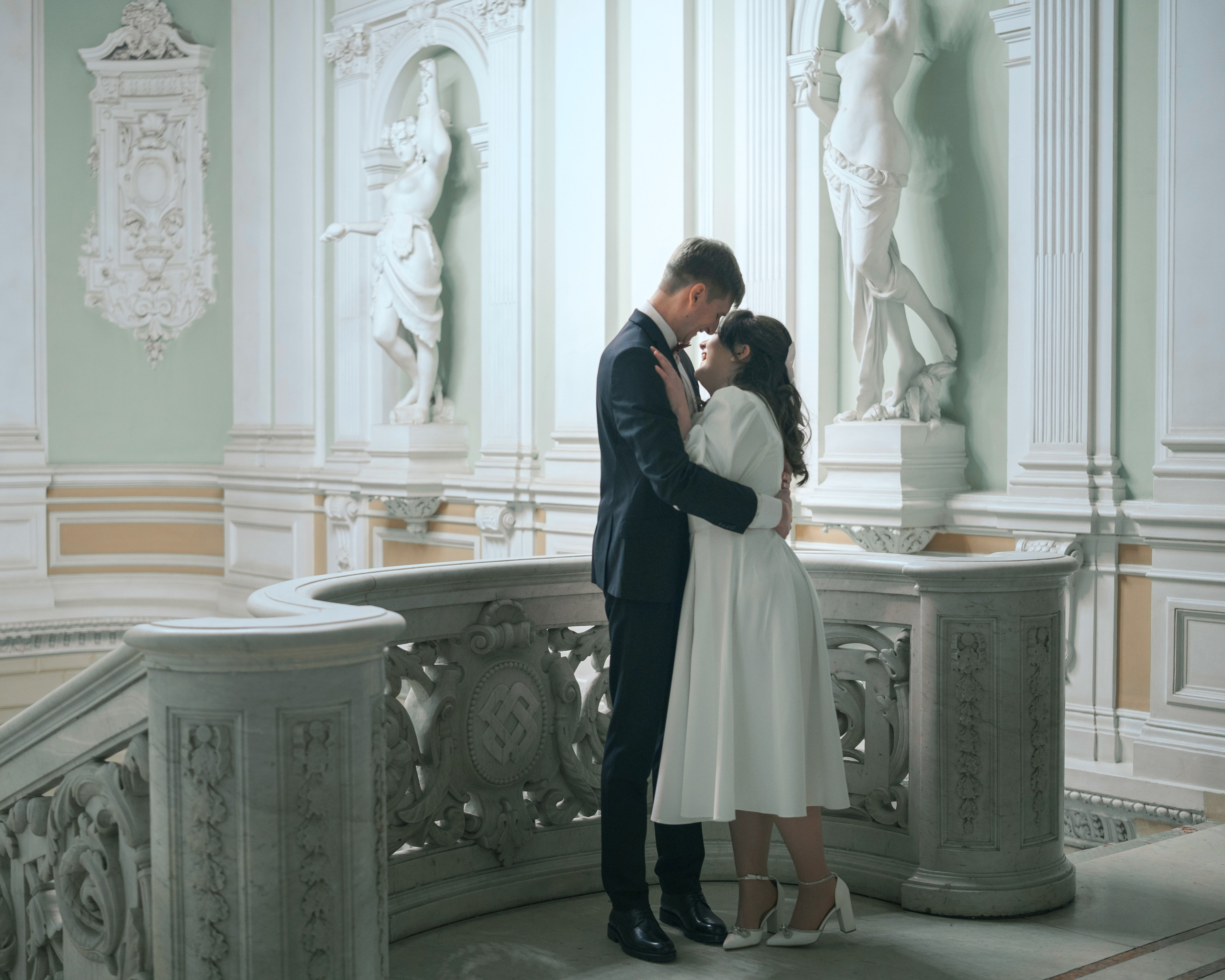 Дворец бракосочетания №1 - Фотосессия вечером в феврале