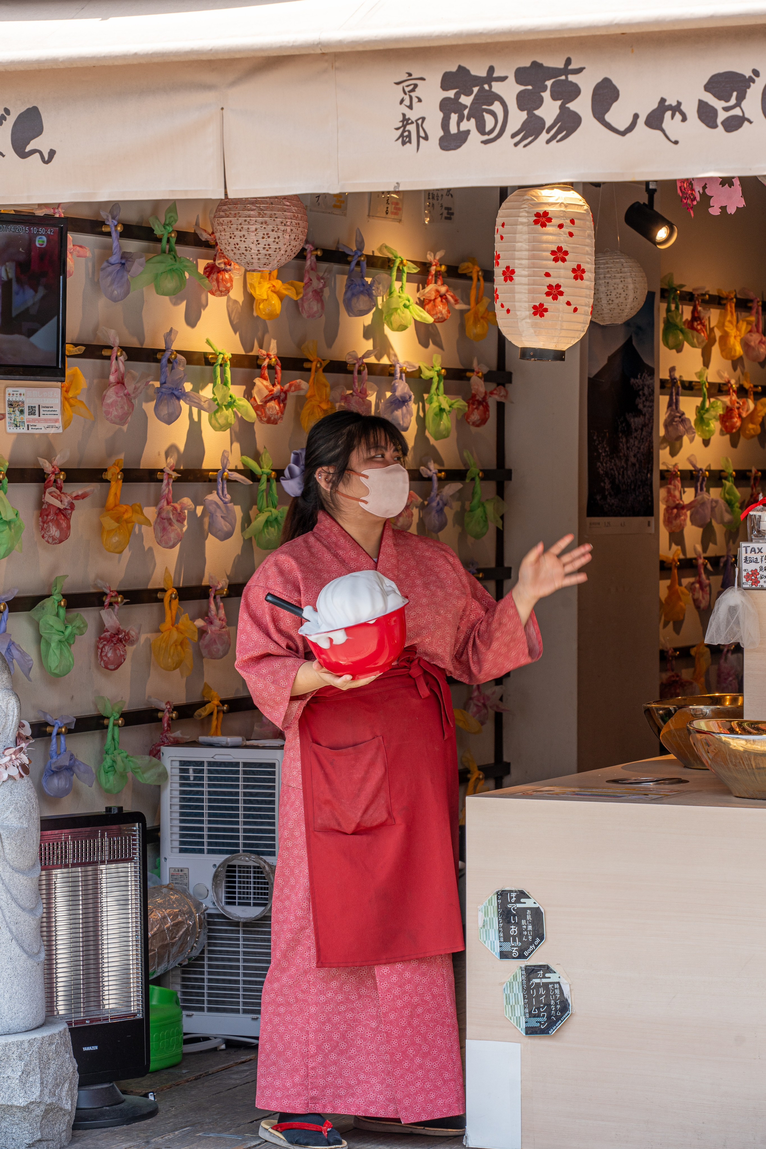 Япония, сакура. Творческие сьемки