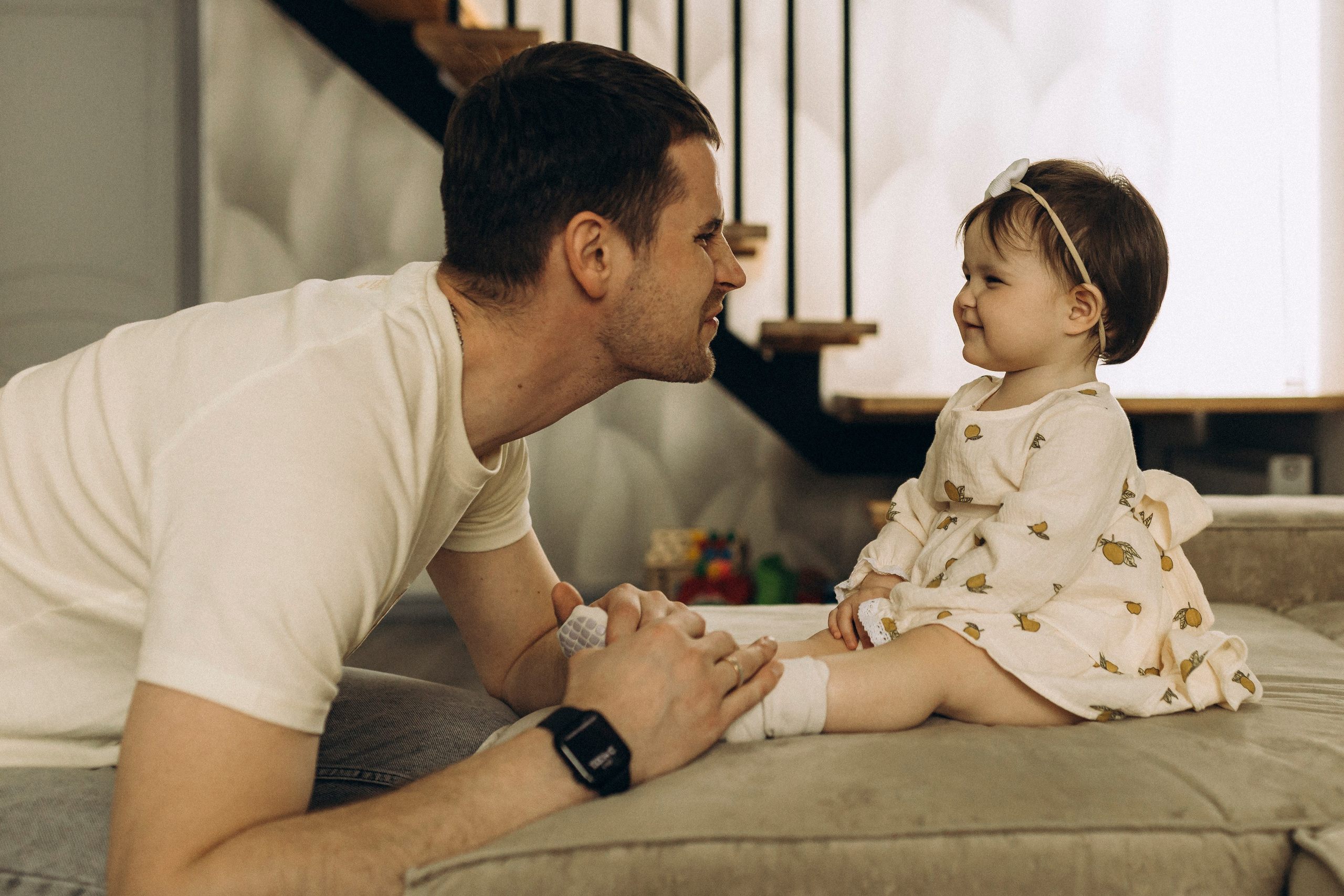 Домашняя семейная фотосессия. Семейный и детский фотограф в Рязани Васюгова Мария