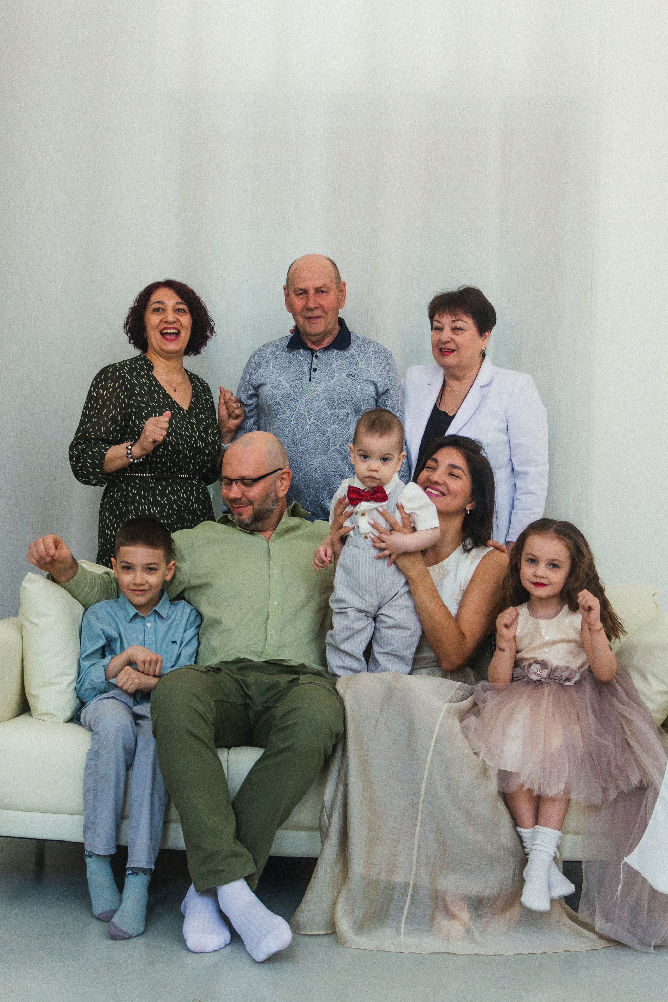 Вика и её семья. Фотограф Благовещенска Яна