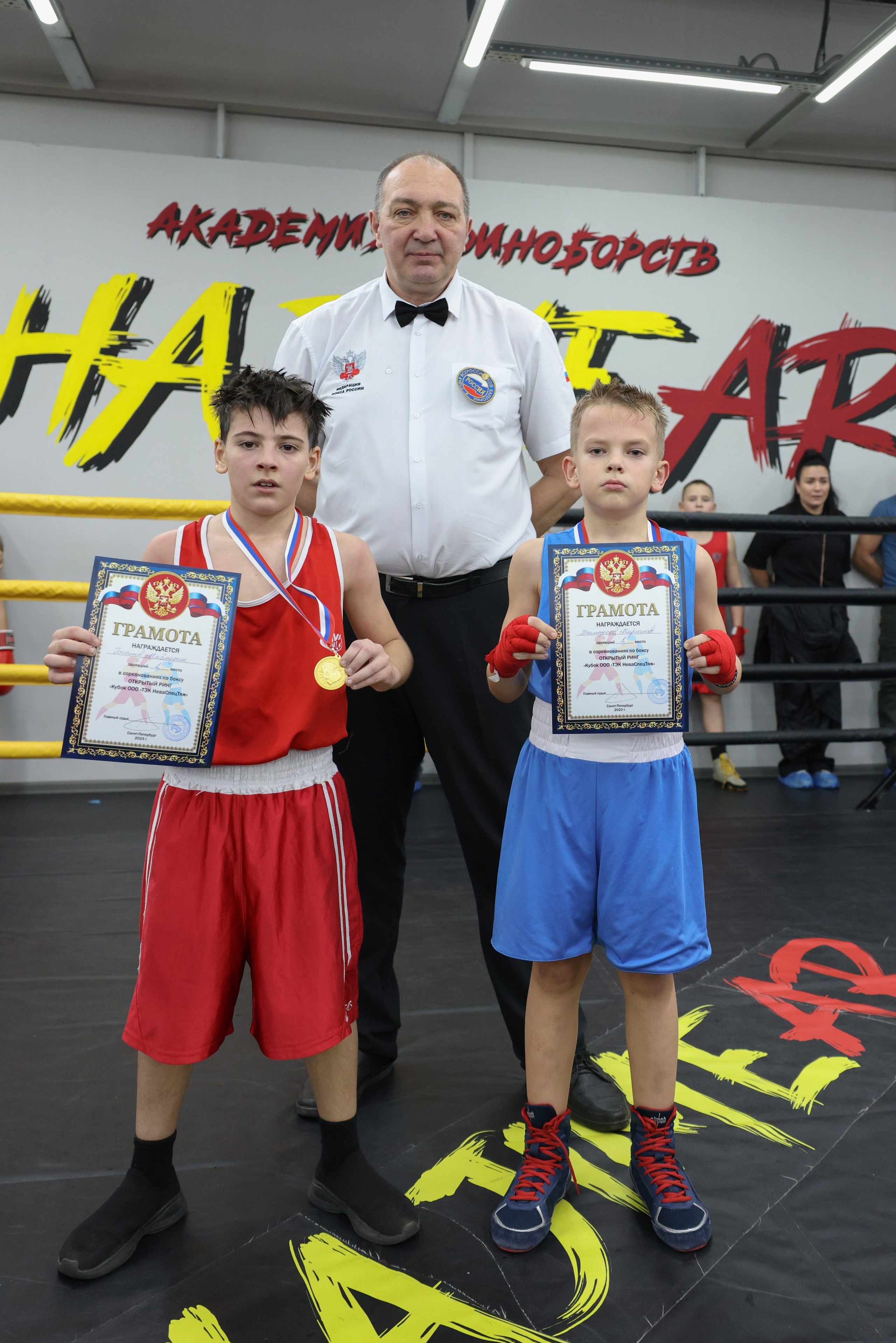 Открытый ринг «кубок ООО «ТЭК НеваСпецТяж». Фотограф Александр Заломаев