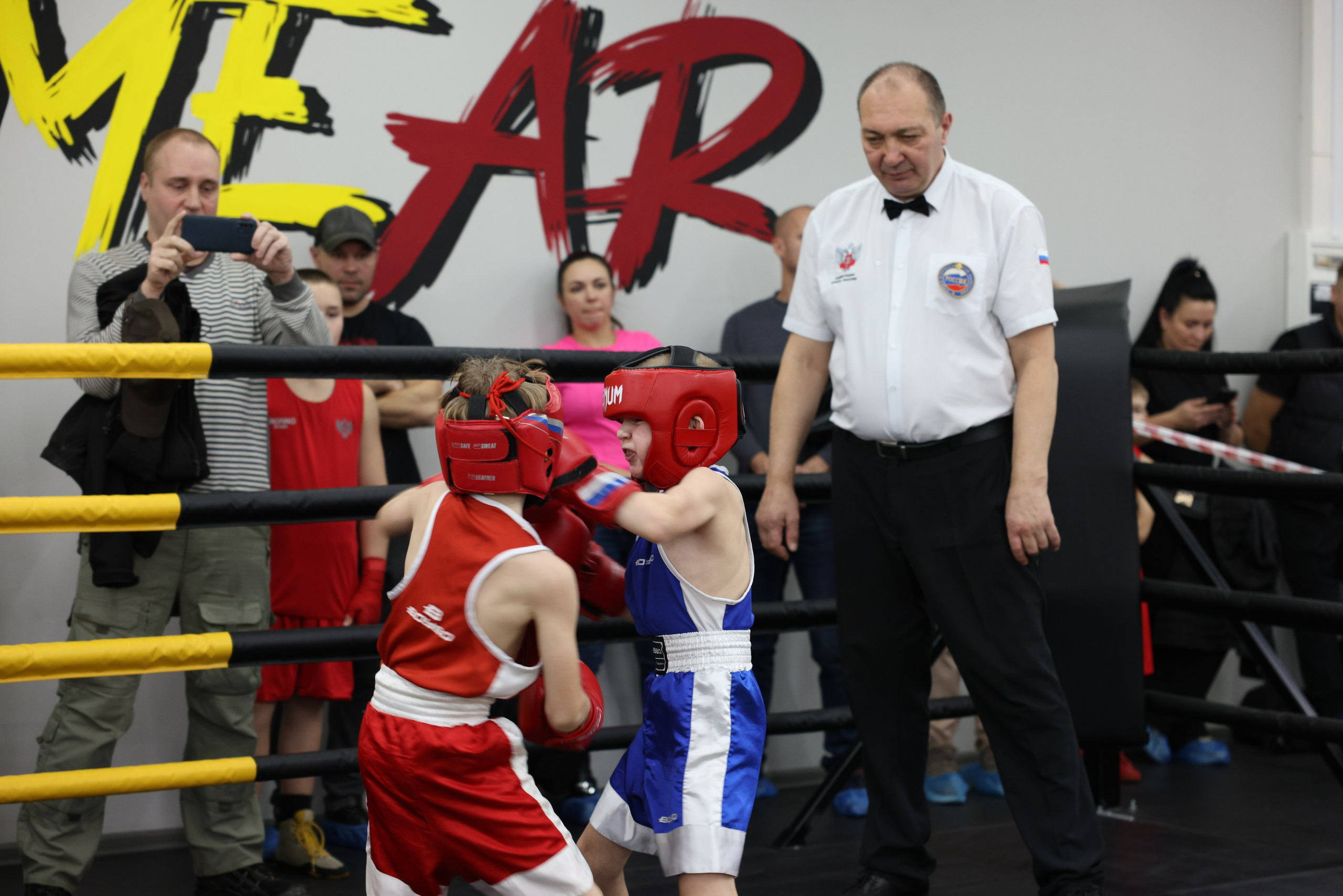 Открытый ринг «кубок ООО «ТЭК НеваСпецТяж». Фотограф Александр Заломаев