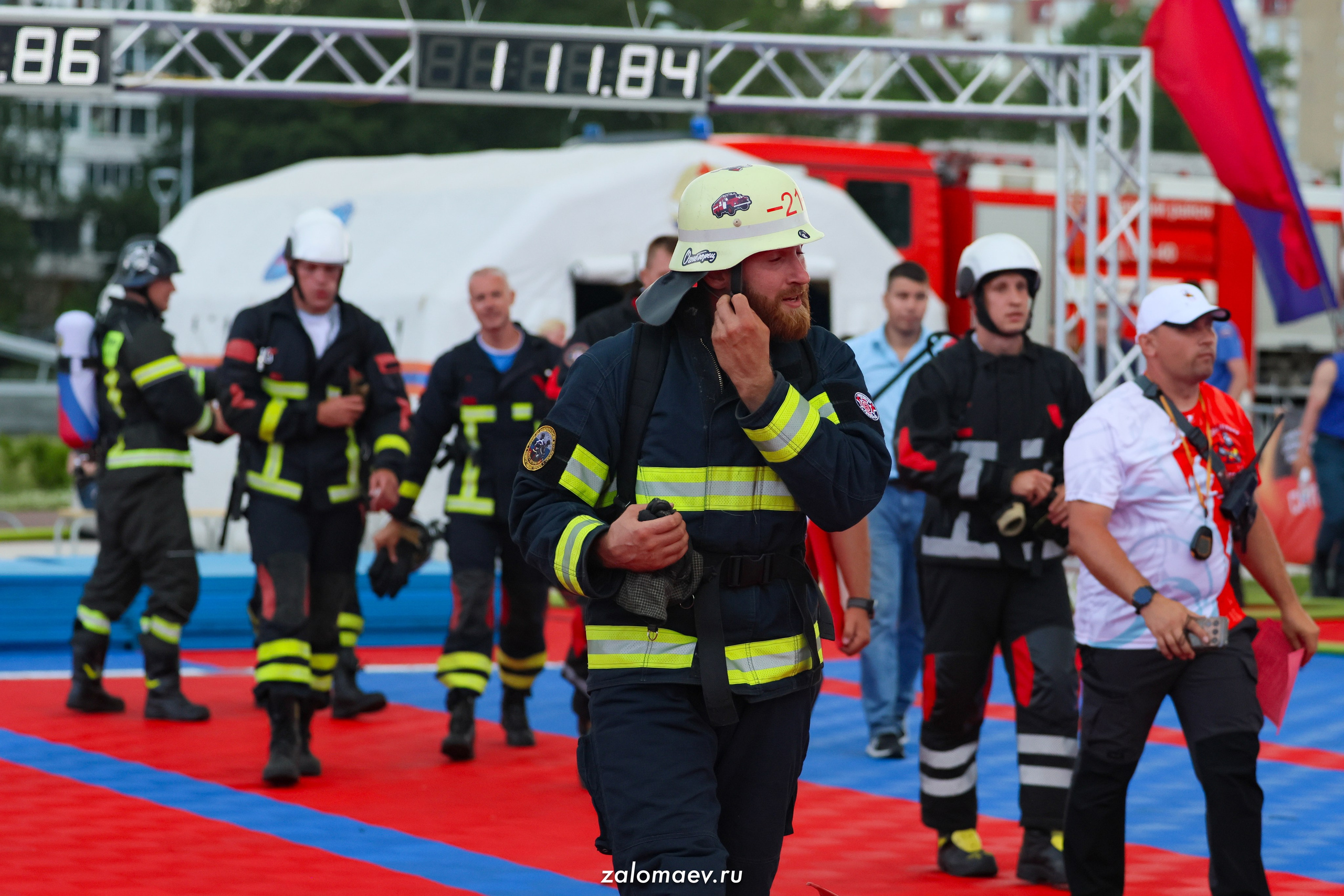 Сильнейший пожарный. Фотограф Александр Заломаев