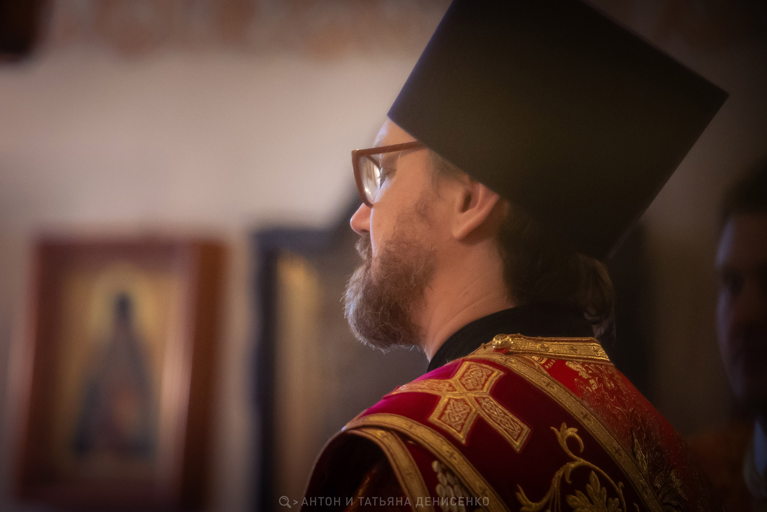 Храм Преображения Господня в Богородском. Антипасха. Антон и Татьяна Денисенко — В храме