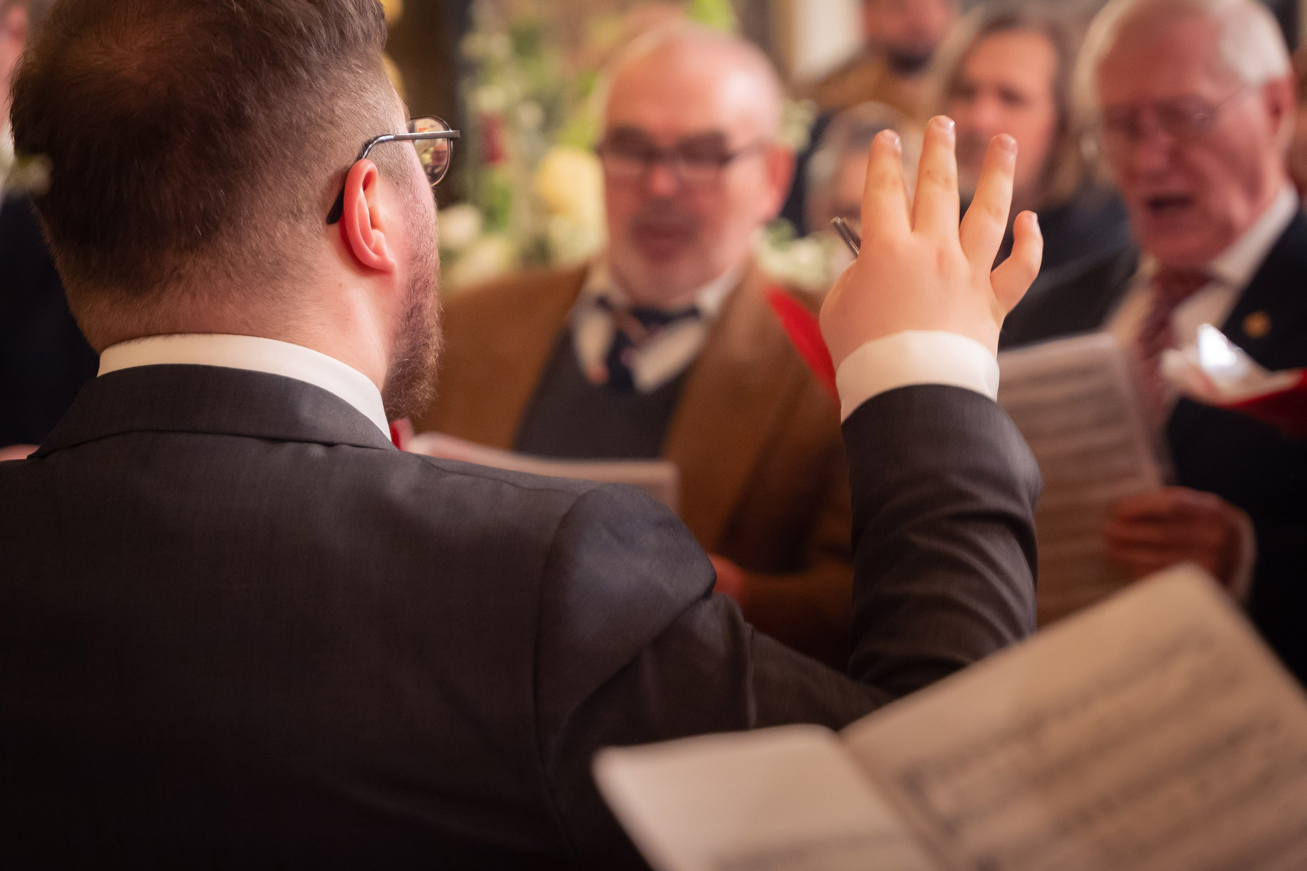 Богородский храм. Пасха. Полунощница, Божественная литургия. Антон и Татьяна Денисенко — В храме