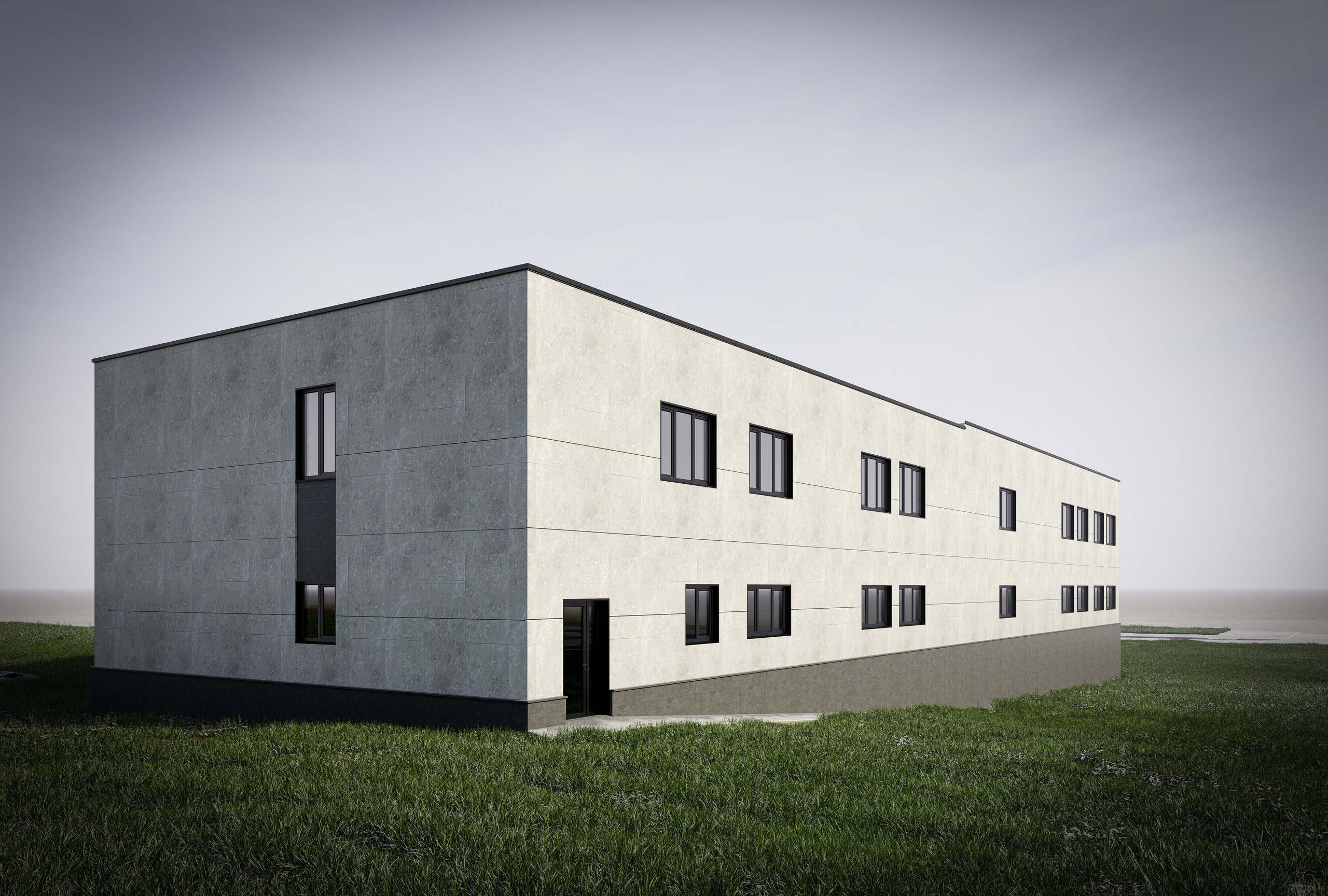 Проект отделки фасадов, МО, Островцы. Дизайн интерьера и экстерьера в Санкт-Петербурге Яна Емельянова