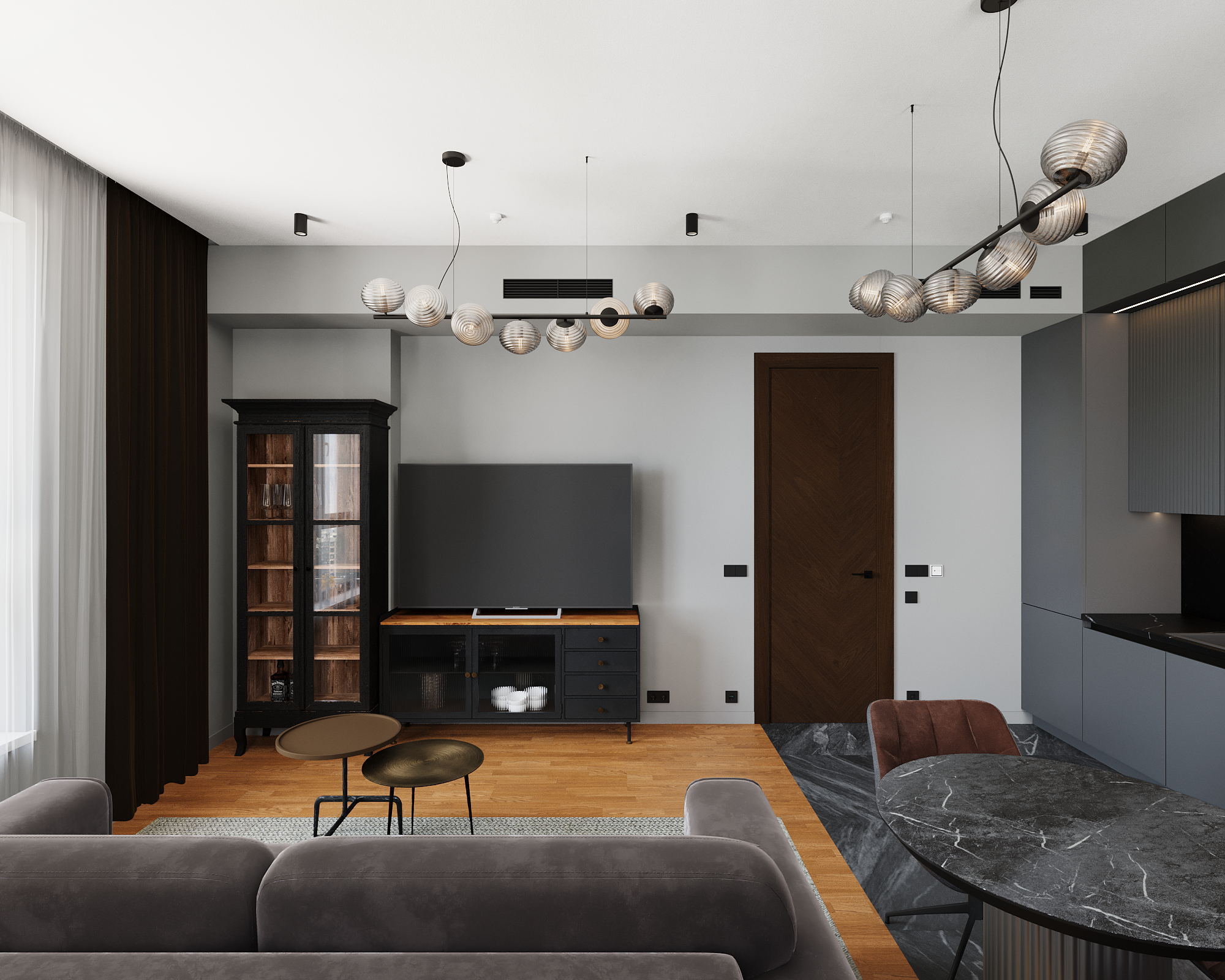 Квартира Сидней. 3D-визуализации