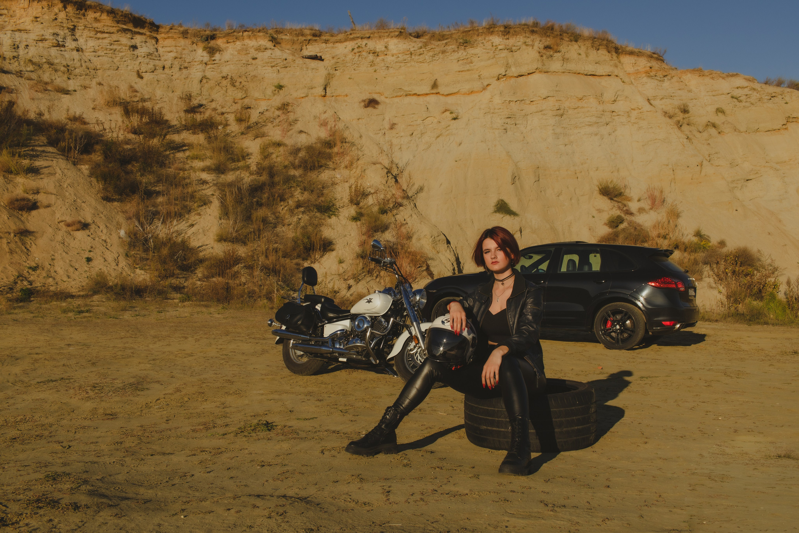 MOTOGIRL. Фотограф Софья Васильковская