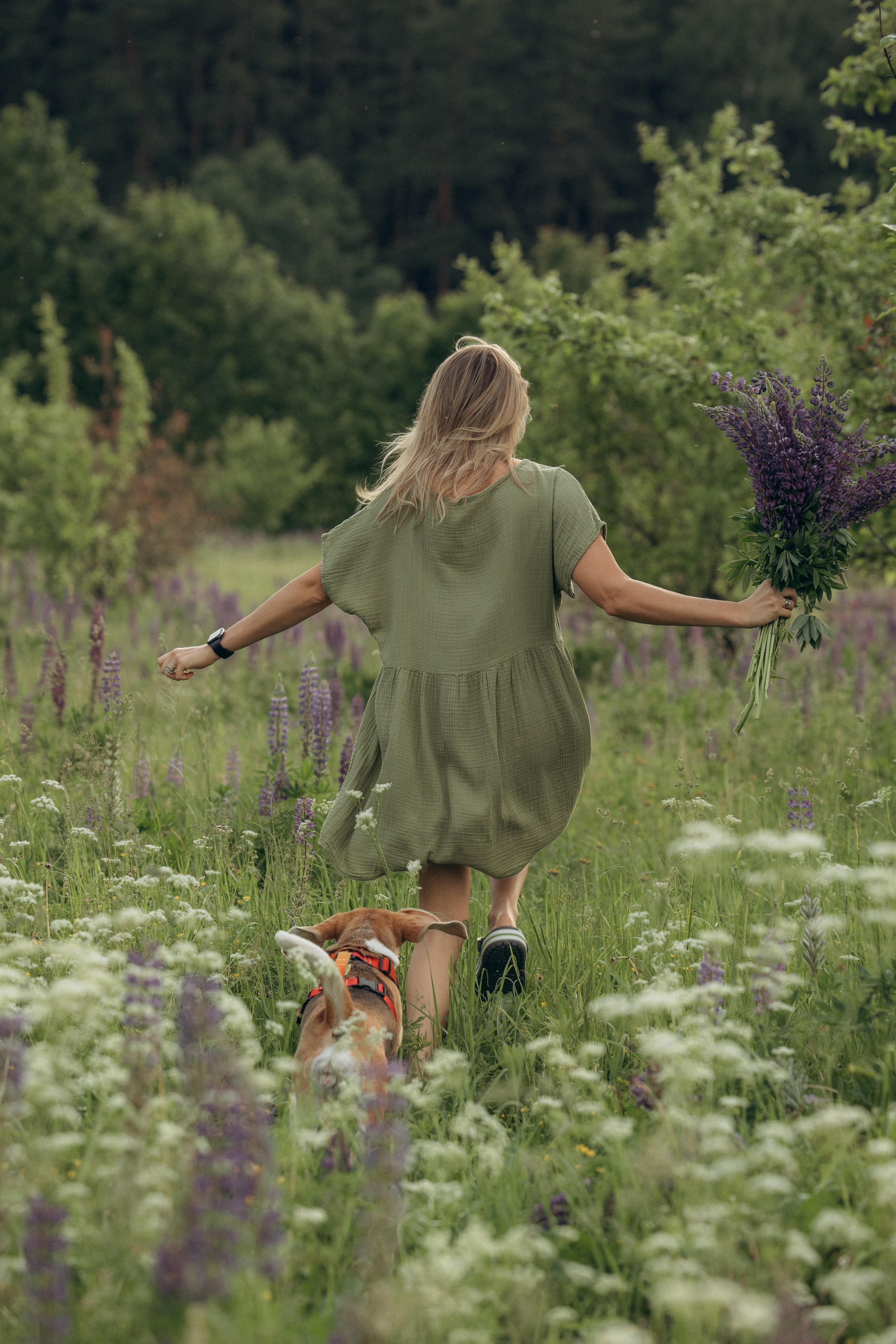 Кристина и Нора. На закате дня. Фотограф анималист в Казани Алина Сулейманова. Фотограф животных