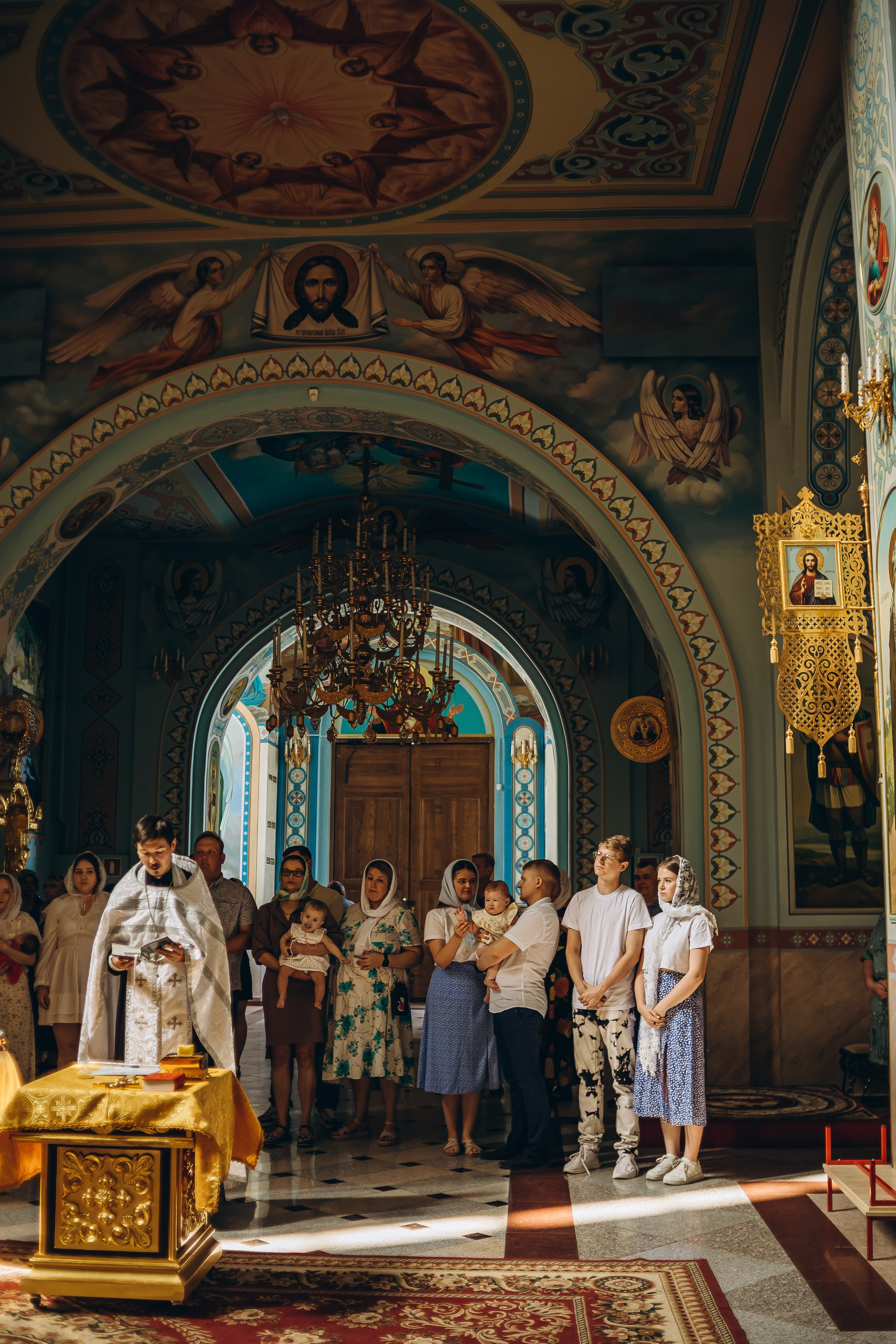 Крещение Надежды. Семейный фотограф в Волгодонске Краченцева Анна
