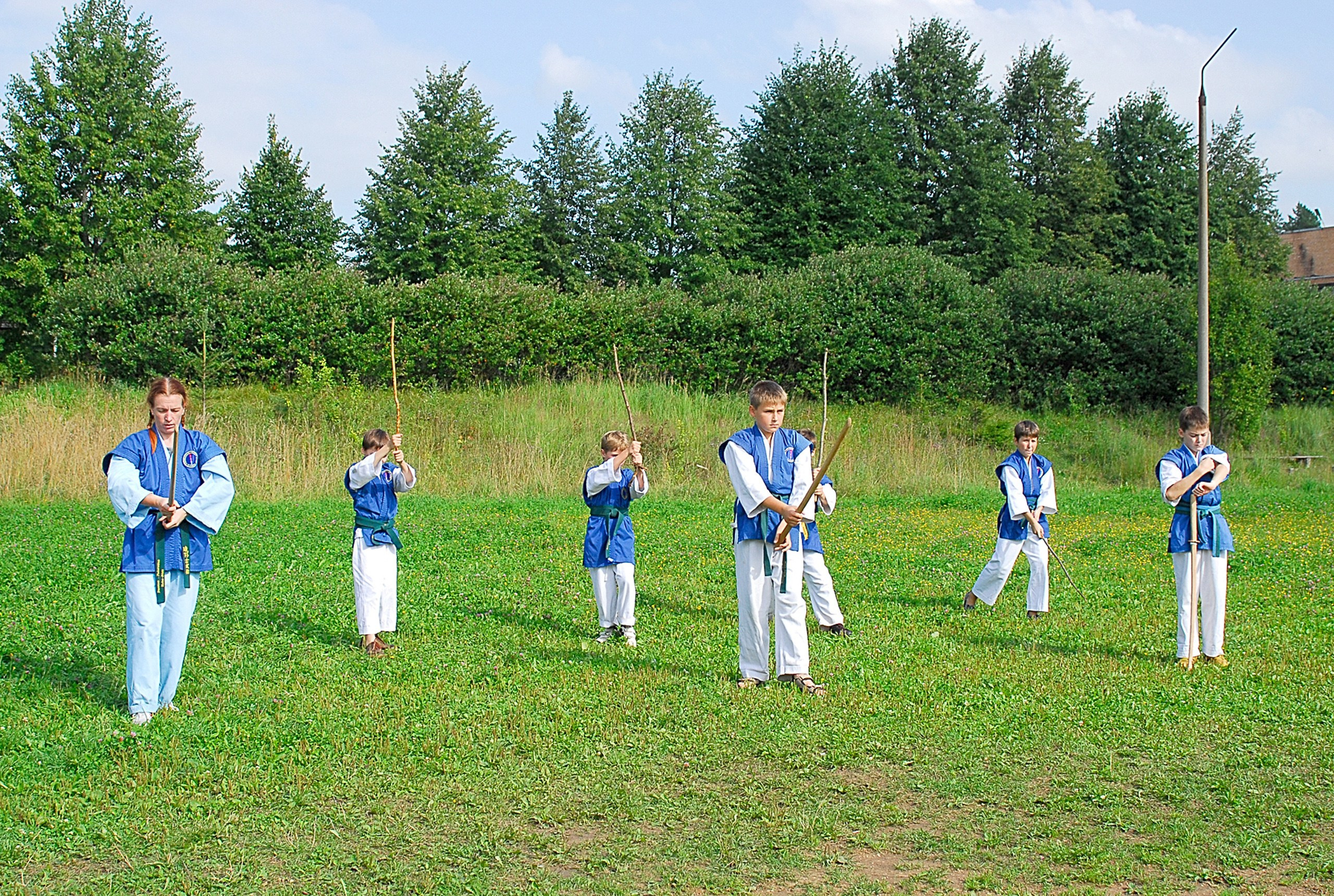 Фотографии Летние сборы ШБИ МОН 2006 г. Школа Боевых Искусств «МОН»
