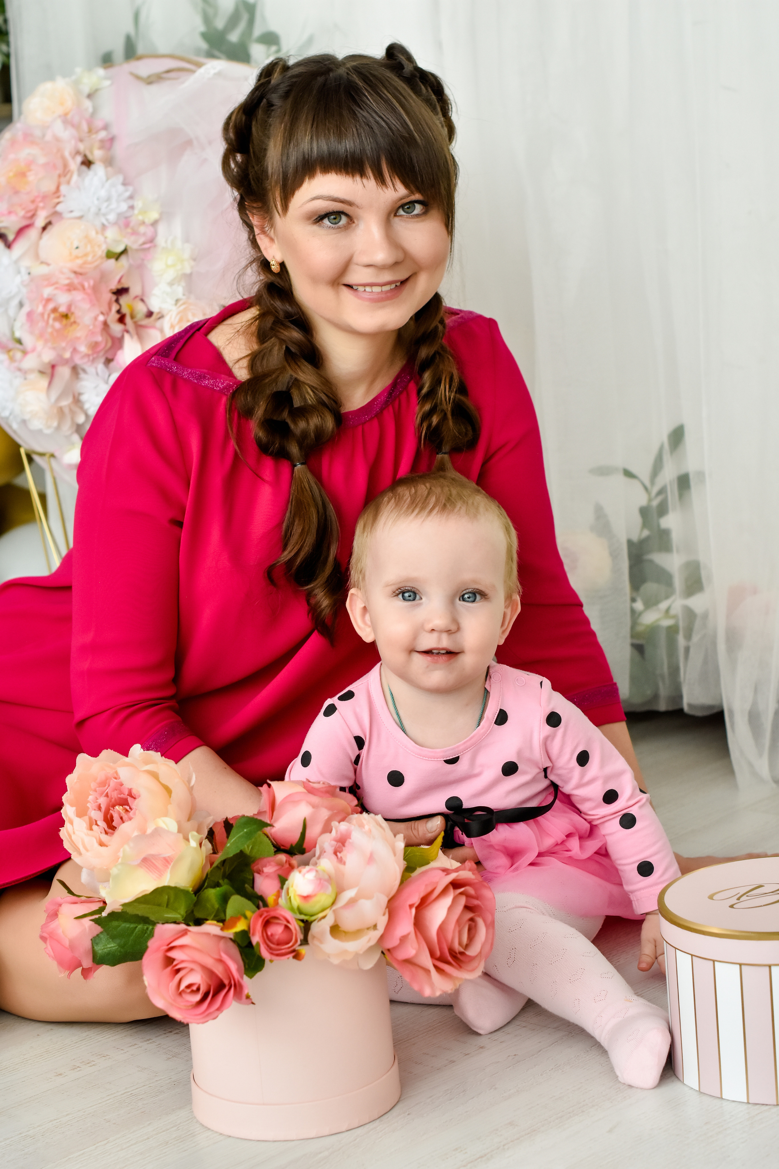 Семья Ольги, Николая и Любочки