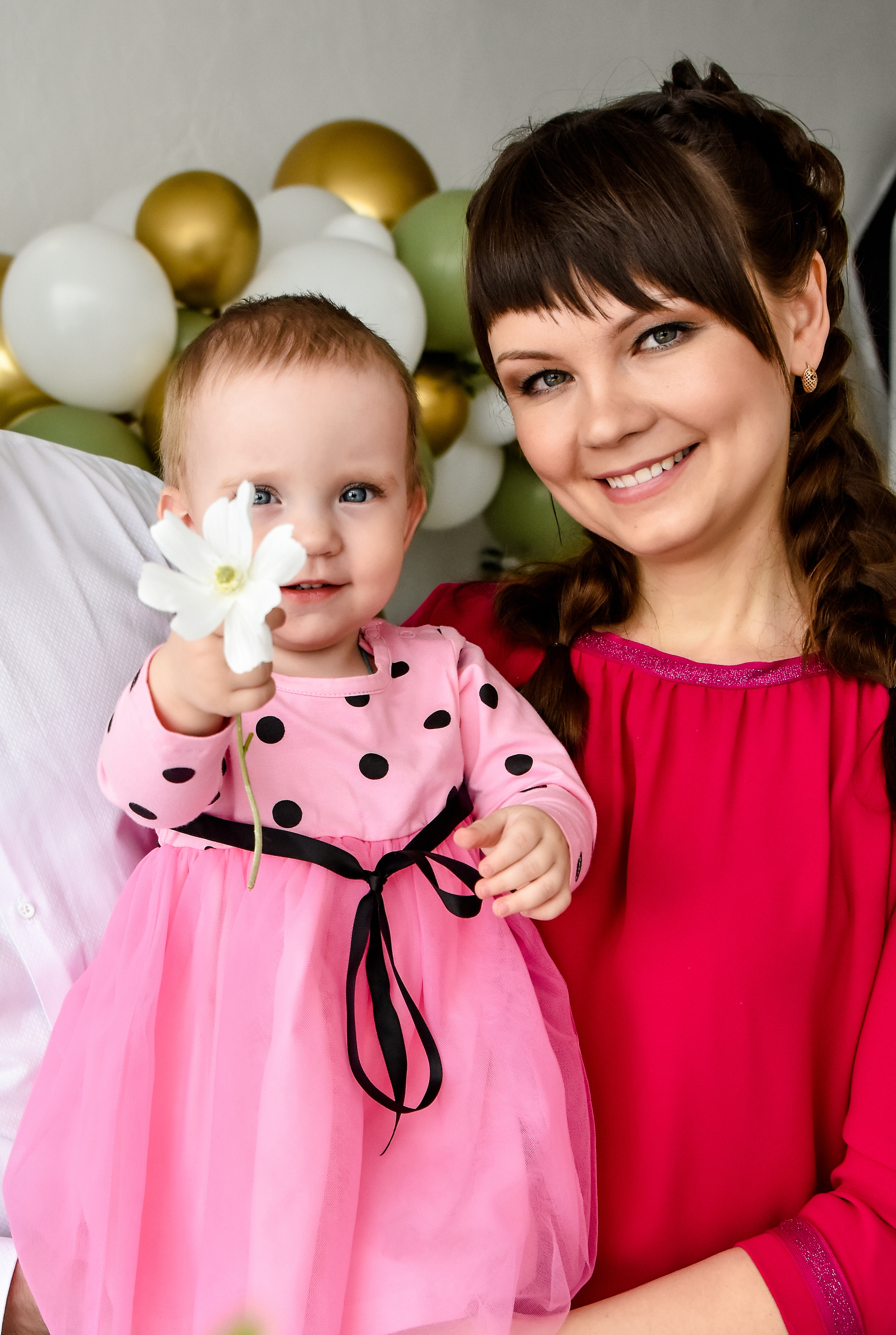 Семья Ольги, Николая и Любочки