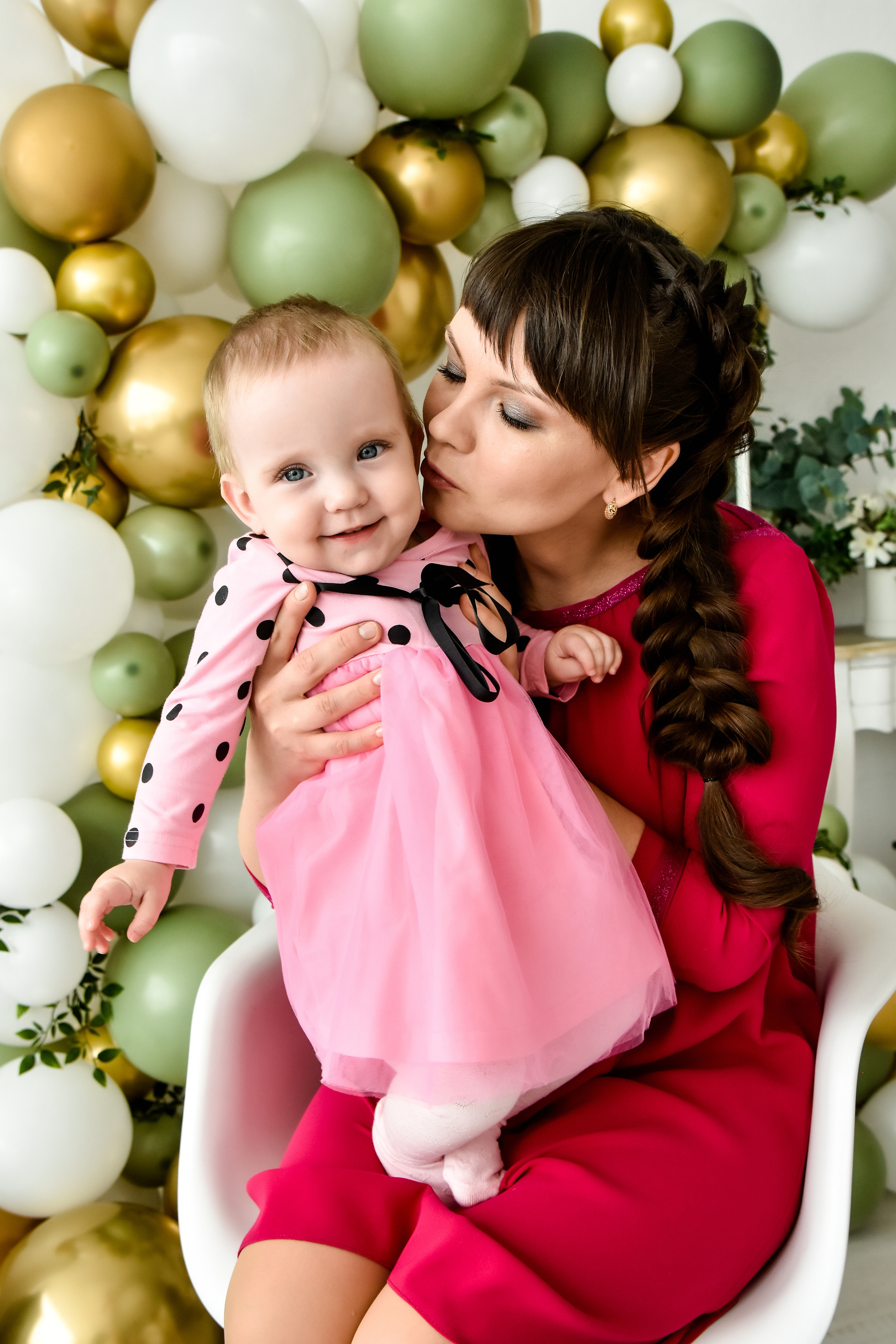 Семья Ольги, Николая и Любочки